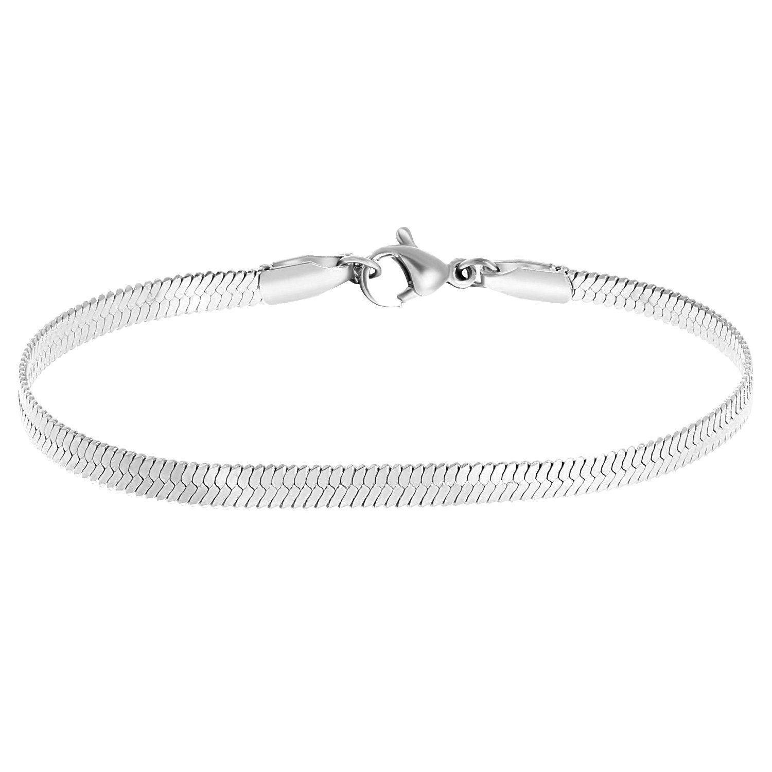 LUCARDI Armband Armband - Stahl - Silber - Damen