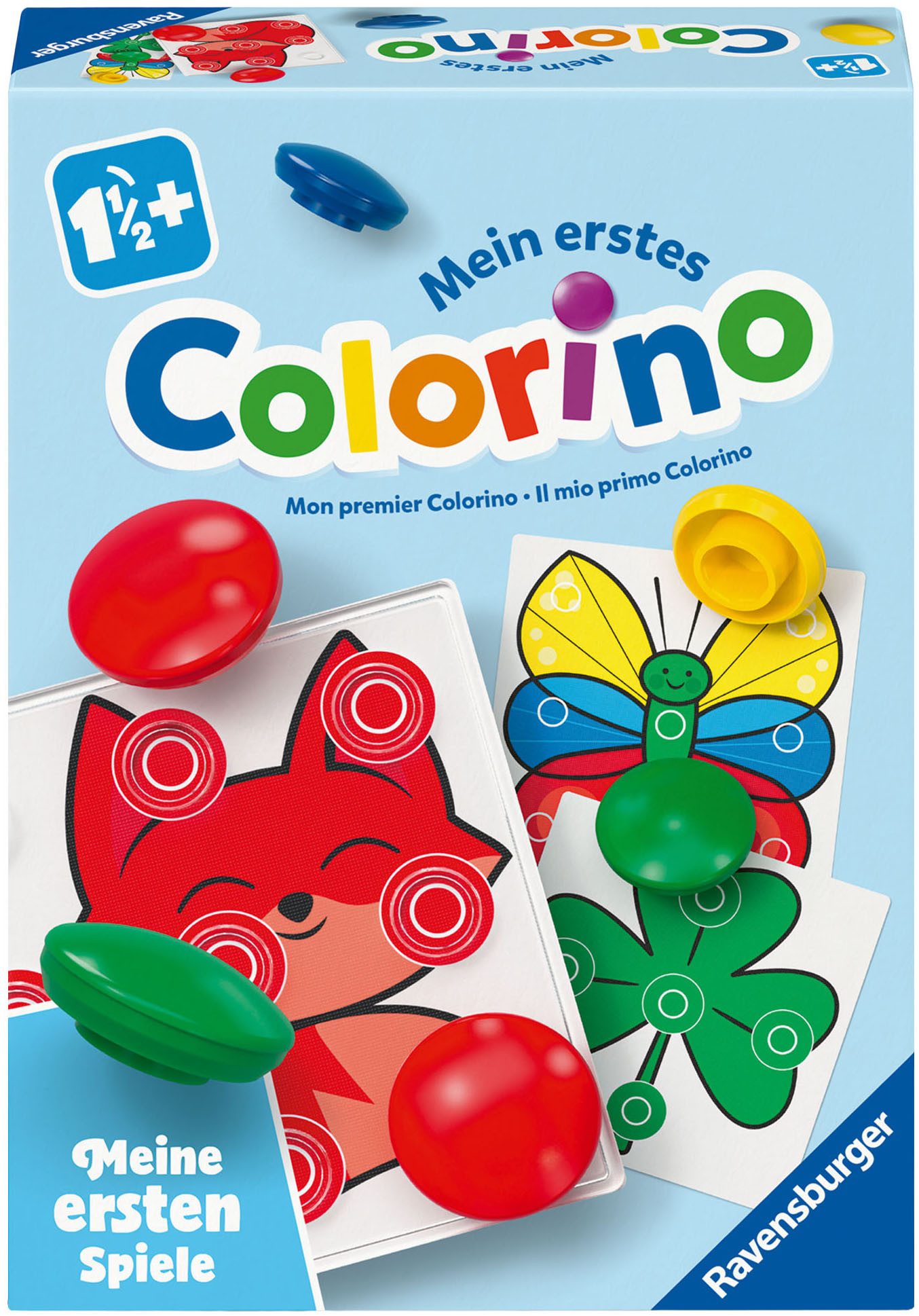 Ravensburger Spiel Mein erstes Colorino, Kinderspiel, Made in Europe