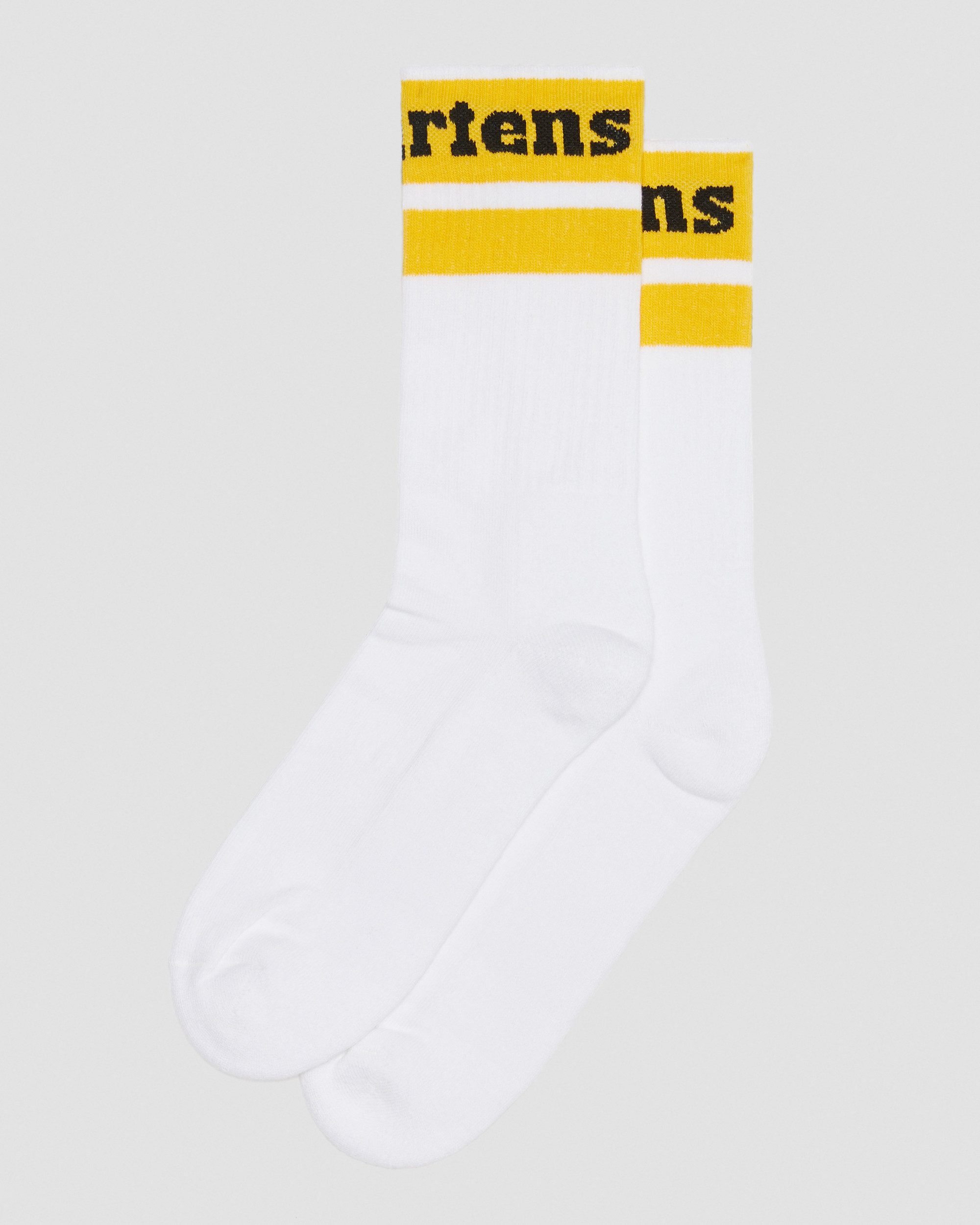 DR. MARTENS Socken Athletic Logo Organic Cotton Blend Socken (1-Paar) mit vertärktem Fersen- und Zehenbereich, druckfreier Bund