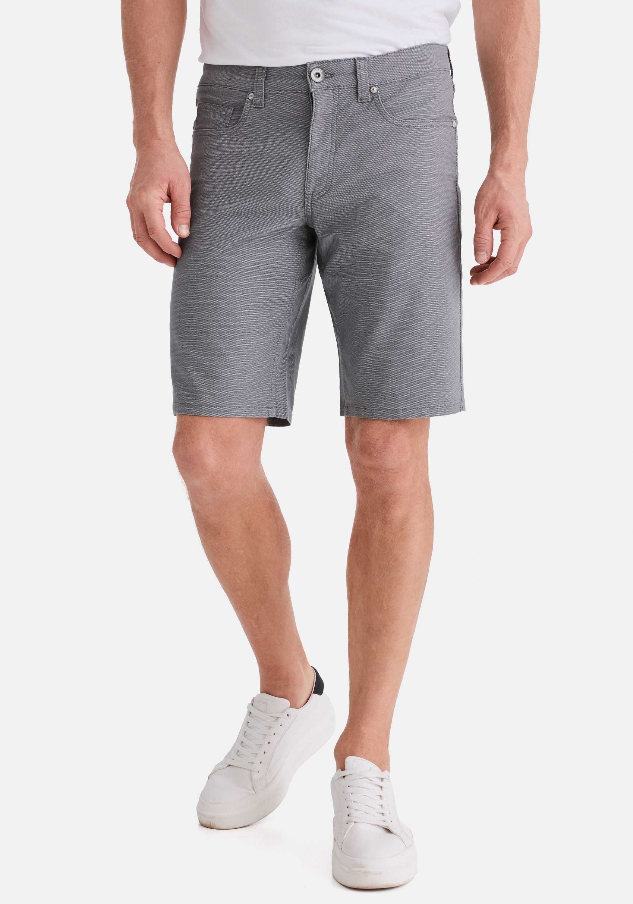 Stooker Men Bermudas 5-Pkt Style Summer Denim Bermudas Sommer Straight Fit Casual Stretchdenim für Herren