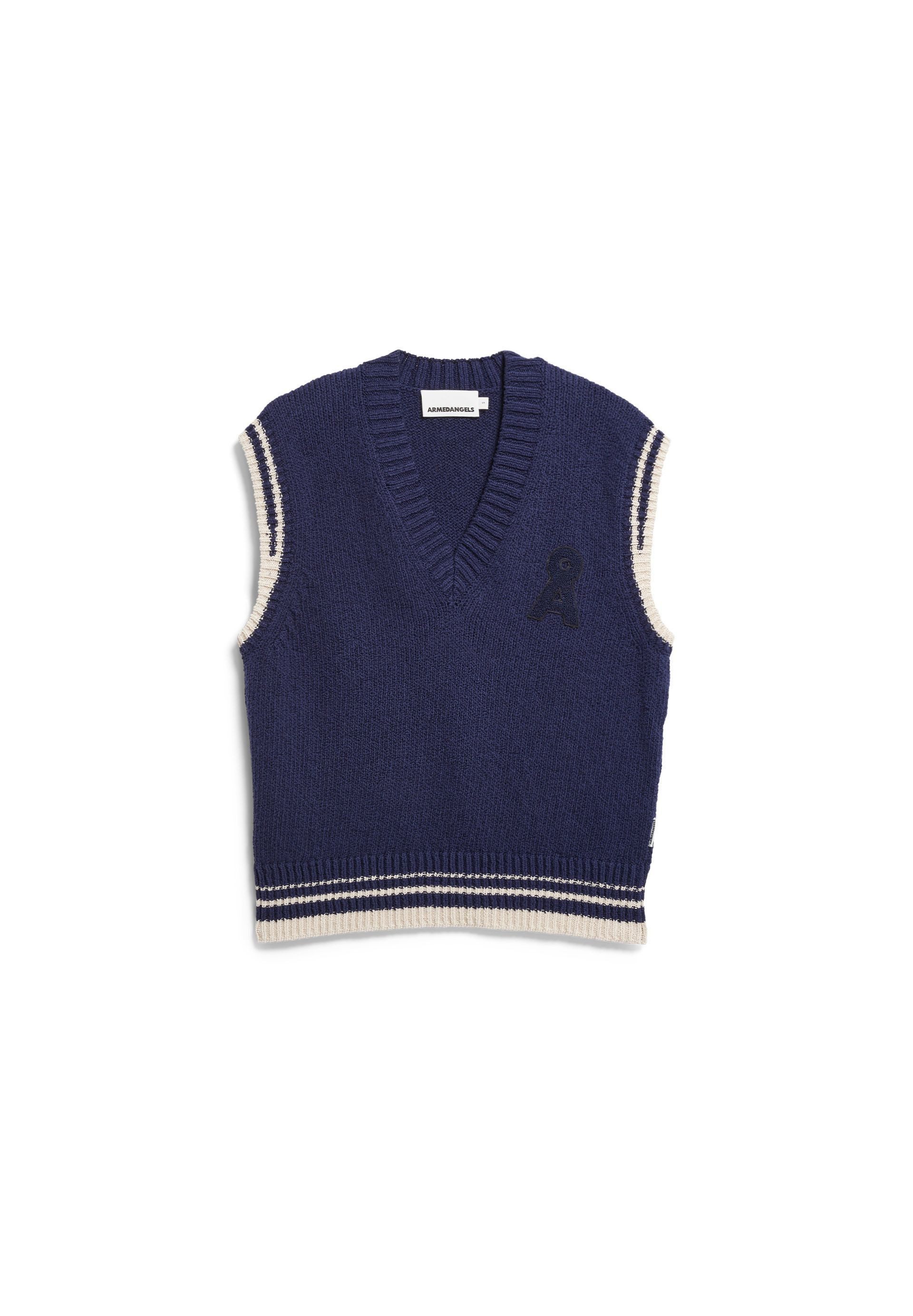 Armedangels Stricktop ICONIC Å COLLEGE Pullunder aus Bio-Baumwoll-Mix