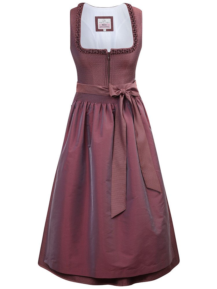 MarJo Dirndl Dirndl Elchingen 70cm Länge mahagoni