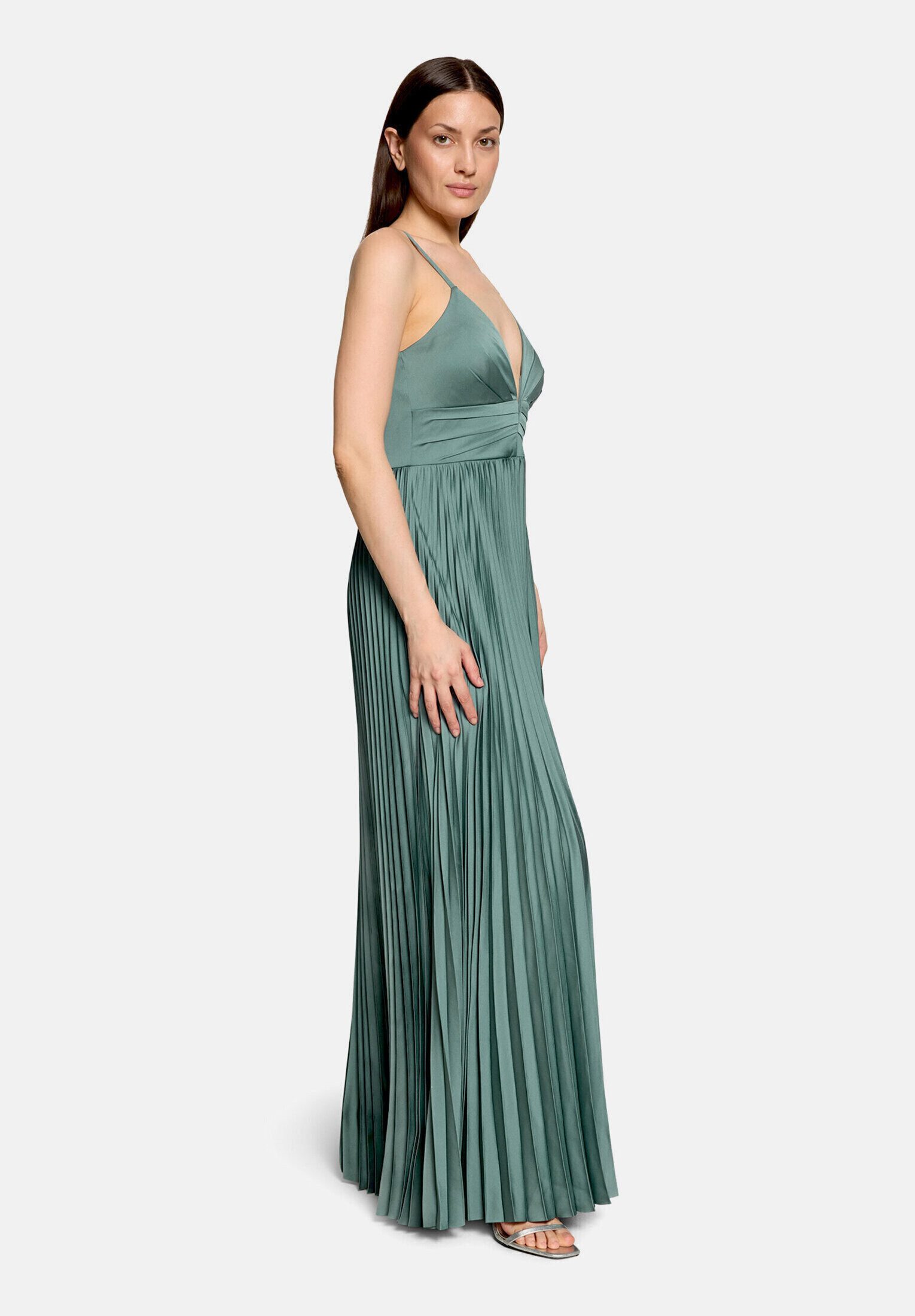 Vera Mont Chiffonkleid Damen mit V-Ausschnitt