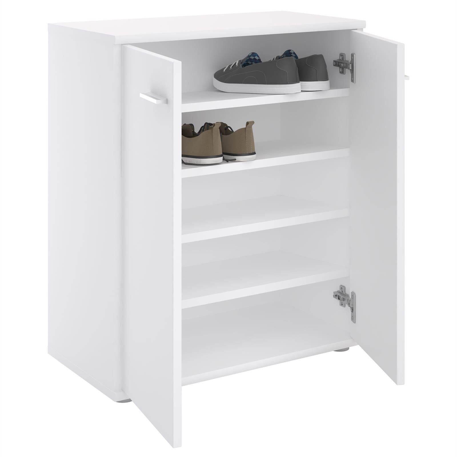 CARO-Möbel Schuhschrank LENNIS Schuhschrank Schuhkommode Aufbewahrung günstig online kaufen