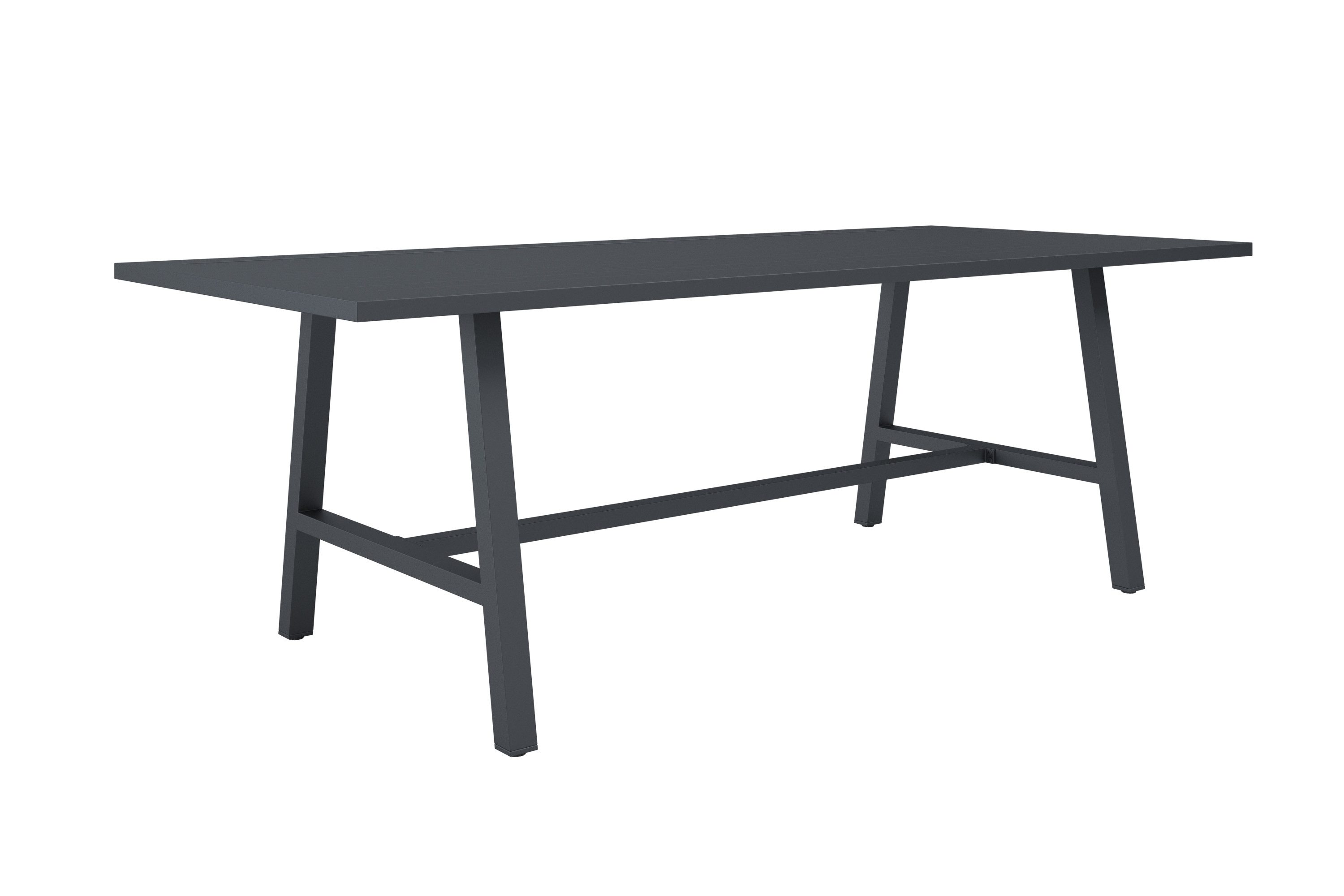 KONIFERA Garten-Essgruppe Diningset »Edessa«, (Set, 25-tlg., 8 Sessel, Tisch 97x220x74cm, inkl. Auflagen), Armlehne mit Seilgeflecht und Nonwood-Latten