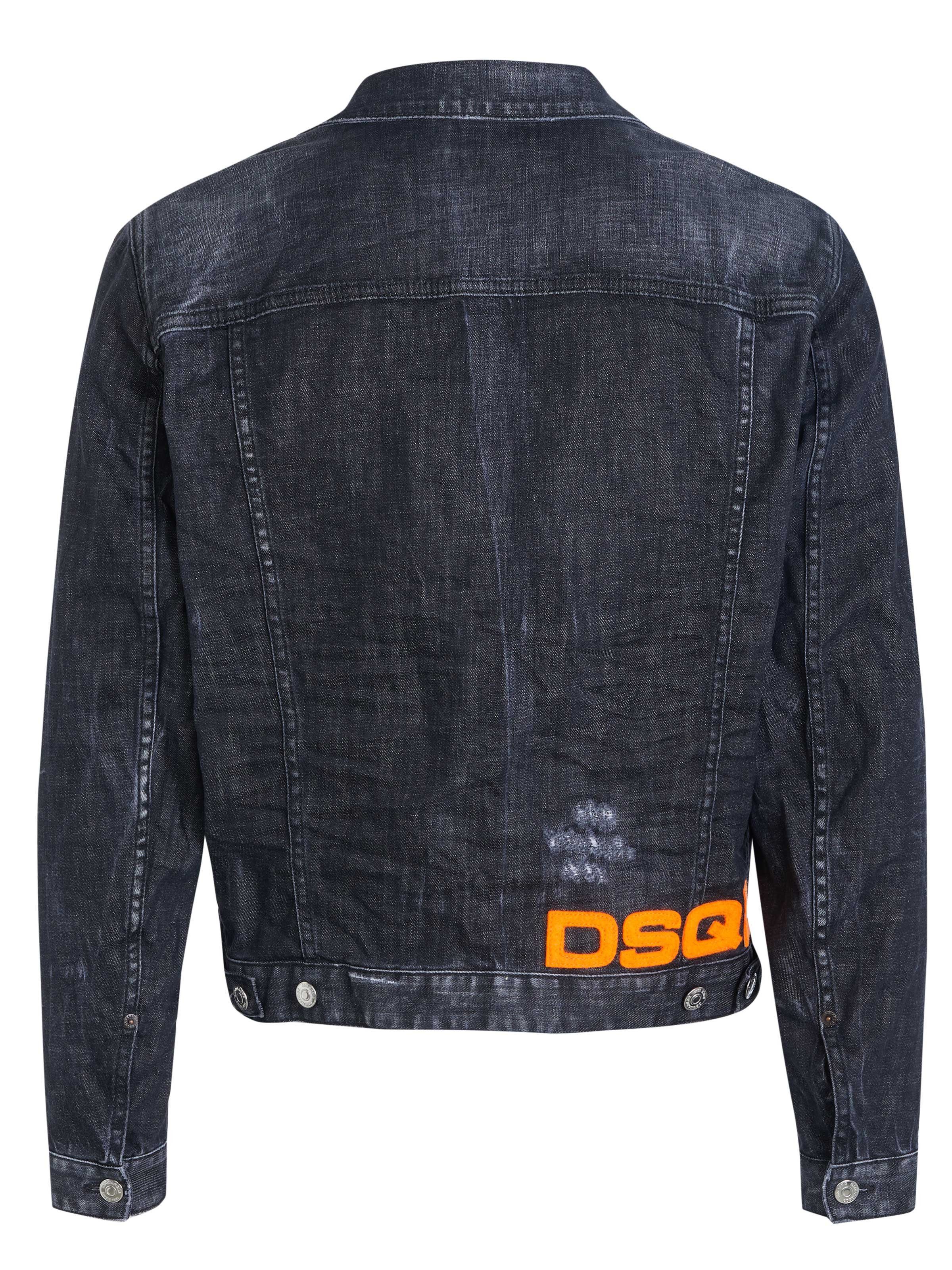 Dsquared2 Jeansjacke Dsquared2 Jacke Dan grau günstig online kaufen