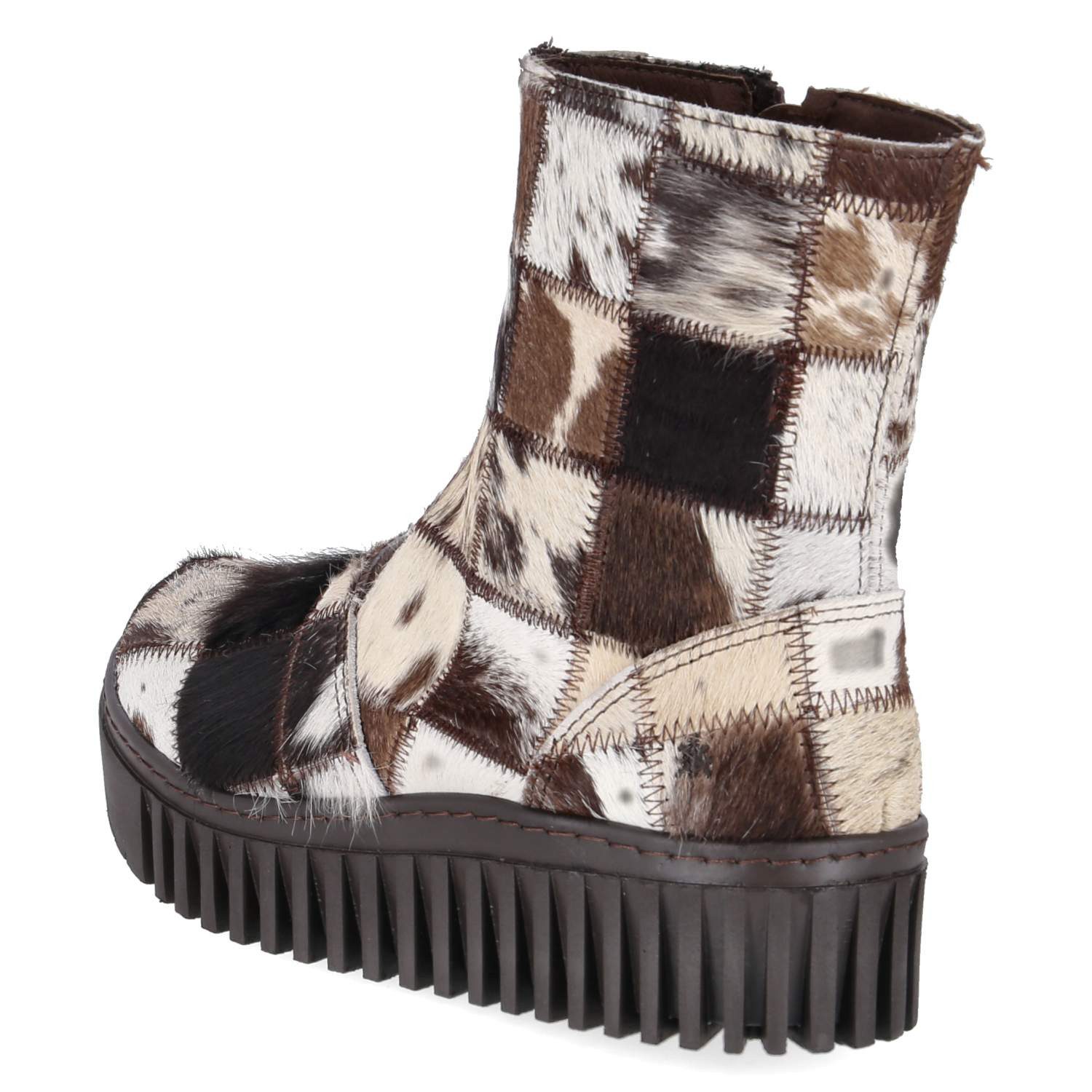Art Art 1531A PATCHWORK MULTI TEXAS Damen Rauleder beige Schlupfstiefel