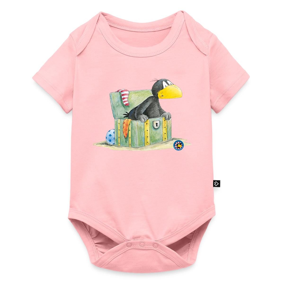 Kurzarmbody Der kleine Rabe Socke Schatzkiste Kurzarm Tages Baby Body
