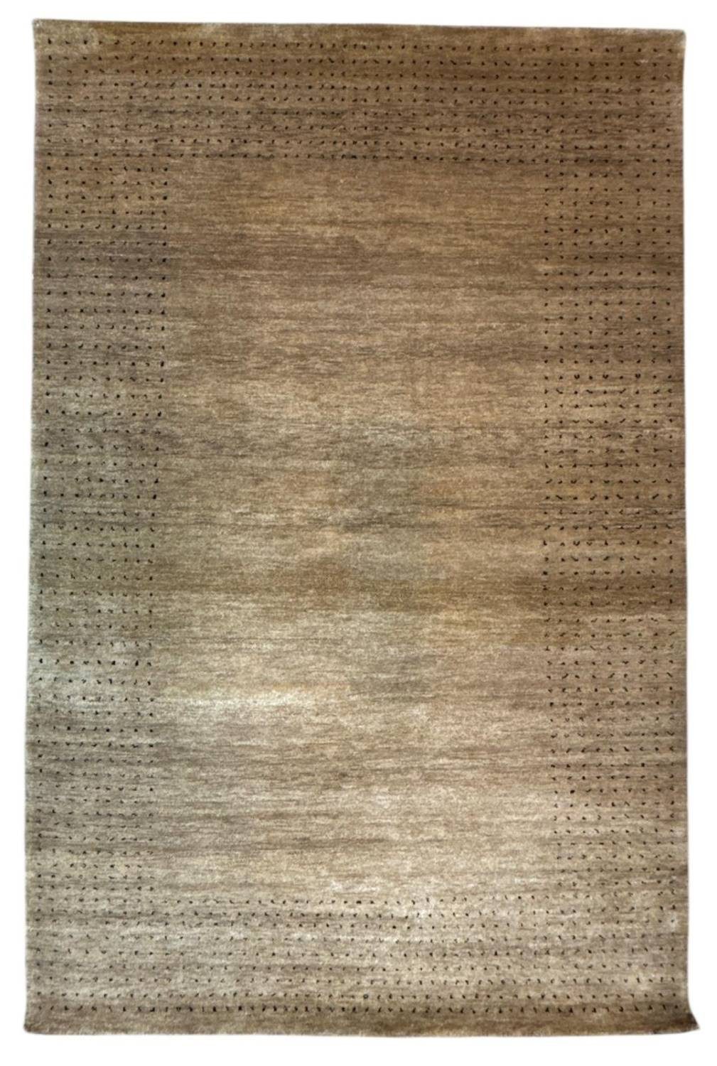 Rug Studios Teppich LORIBAFT TEPPICH HANDGEKNÜPFT, Rechteckig, Höhe: 18 mm, Wohnzimmer, 120 x 180 cm, Braun