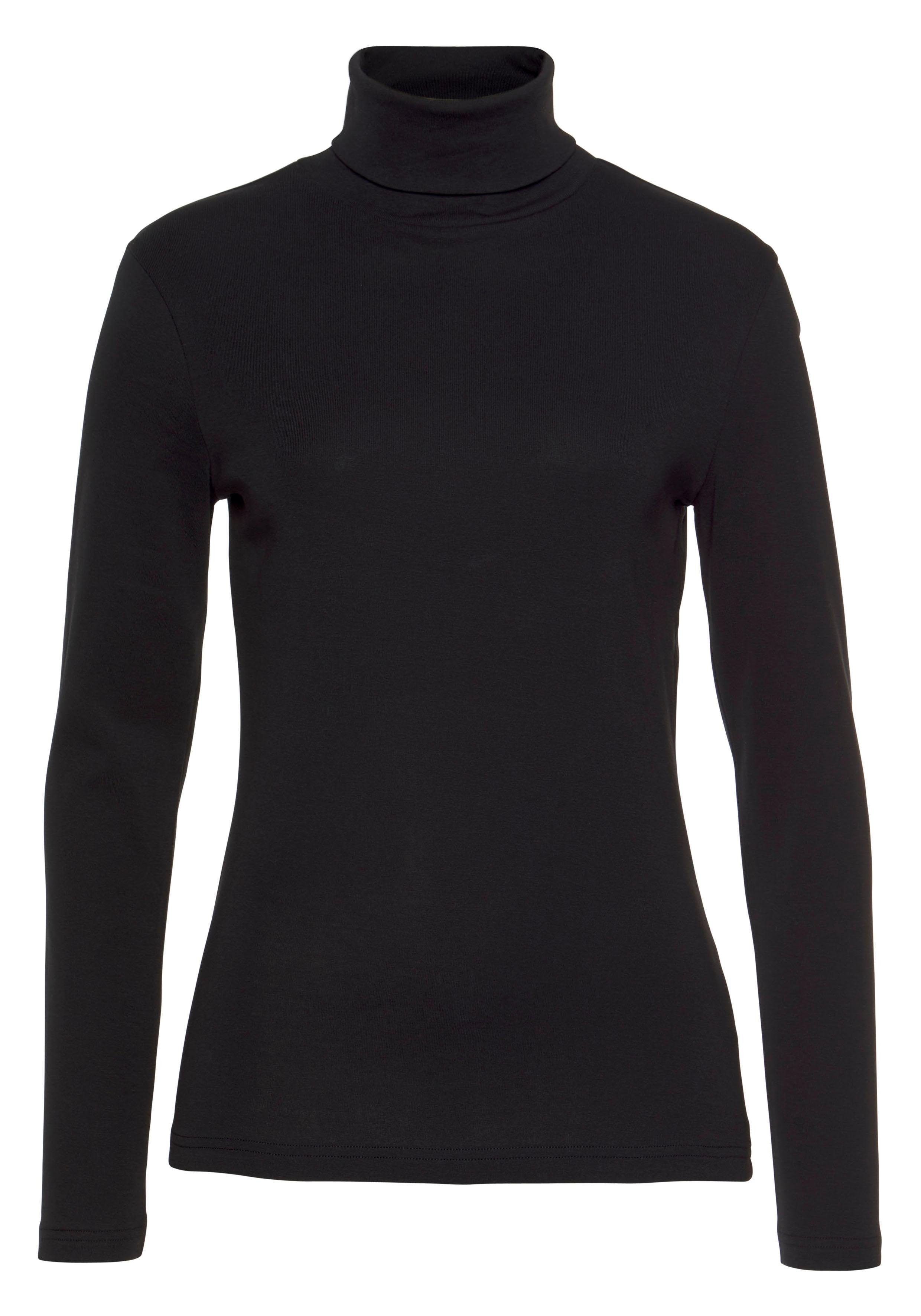 Flashlights Rollkragenshirt (2er-Pack) Langarm, sehr figurbetont, aus Feinrippstoff, aus 100% Baumwolle. € 35,99, (€ 18,00 pro 1 Stk).