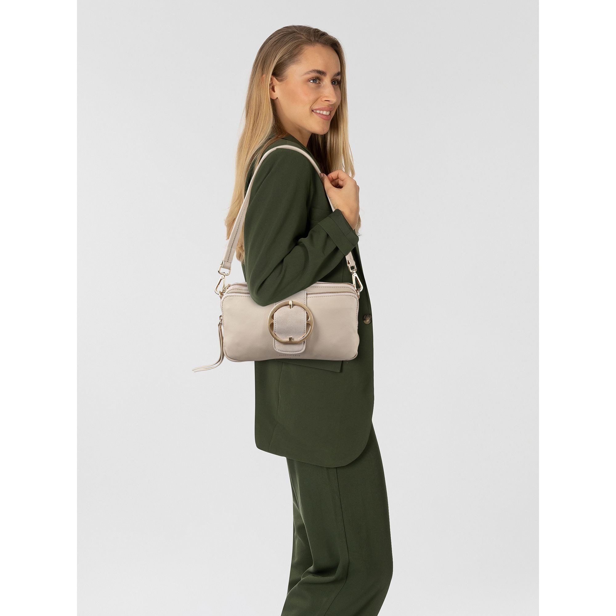 HARBOUR 2nd Schultertasche Just Pure, Leder