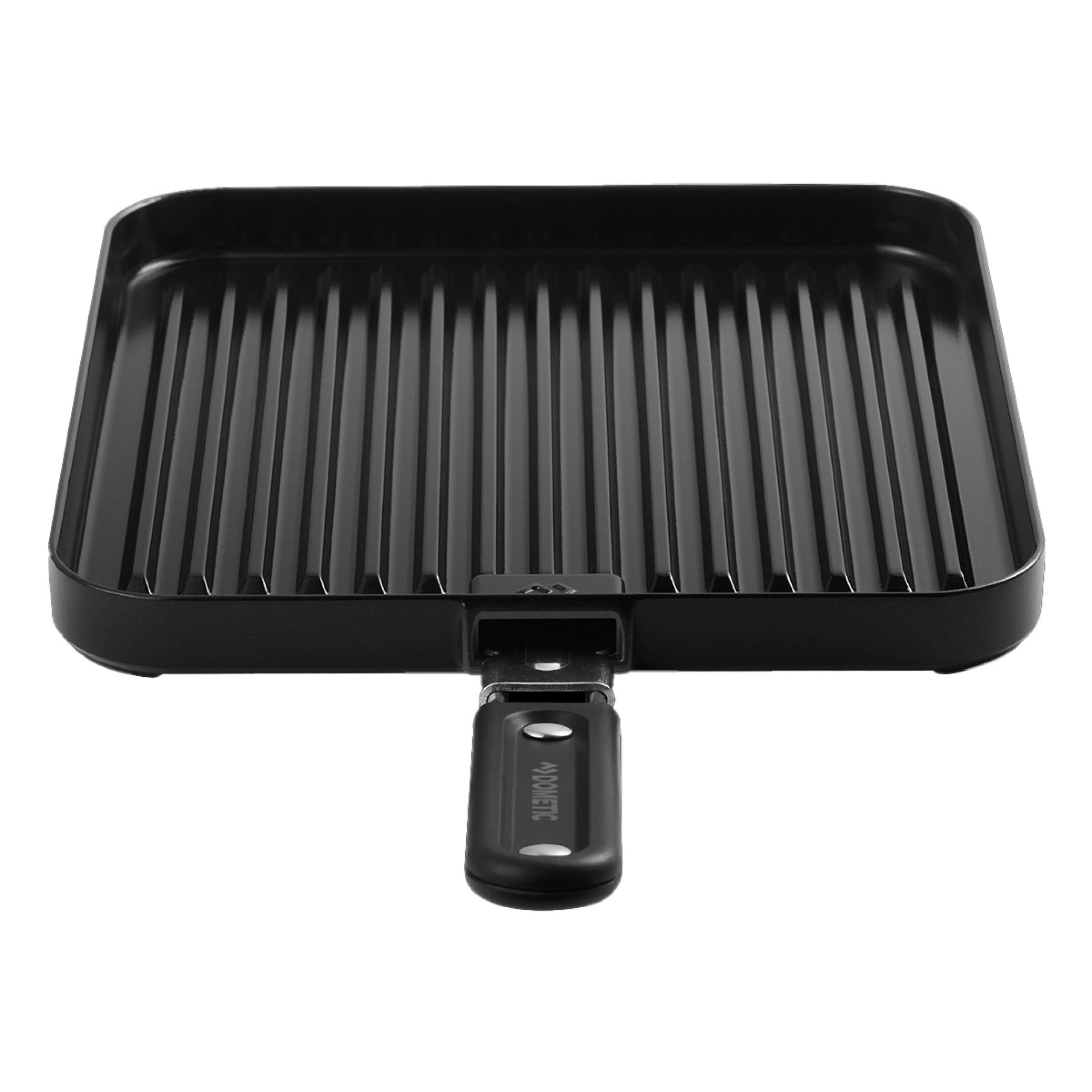 CADAC Camping-Gasgrill Cadac Gerippte Universal-Grillplatte für 2-Cook 3 aus Aluminium mit