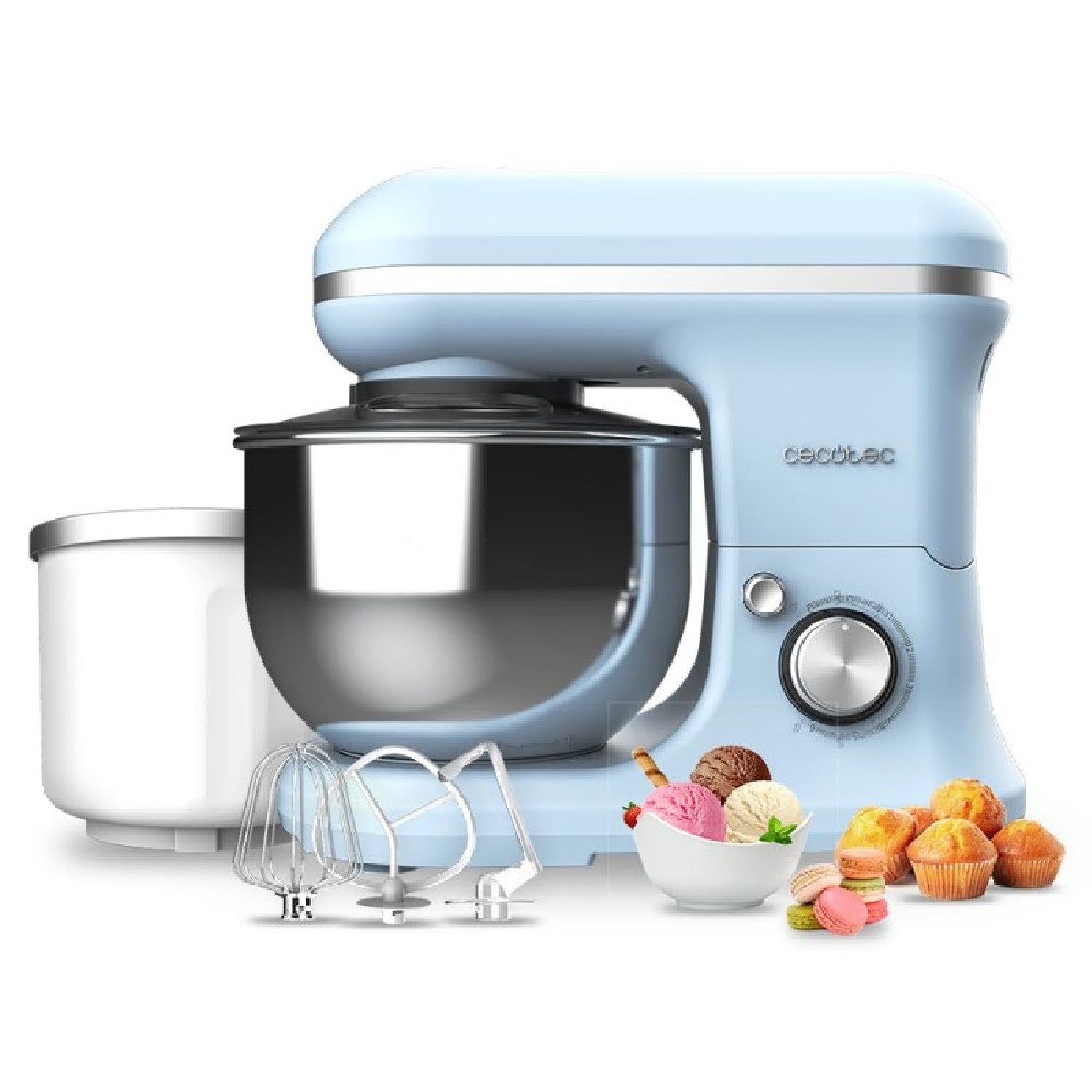 Cecotec Küchenmaschine, 5 l Schüssel