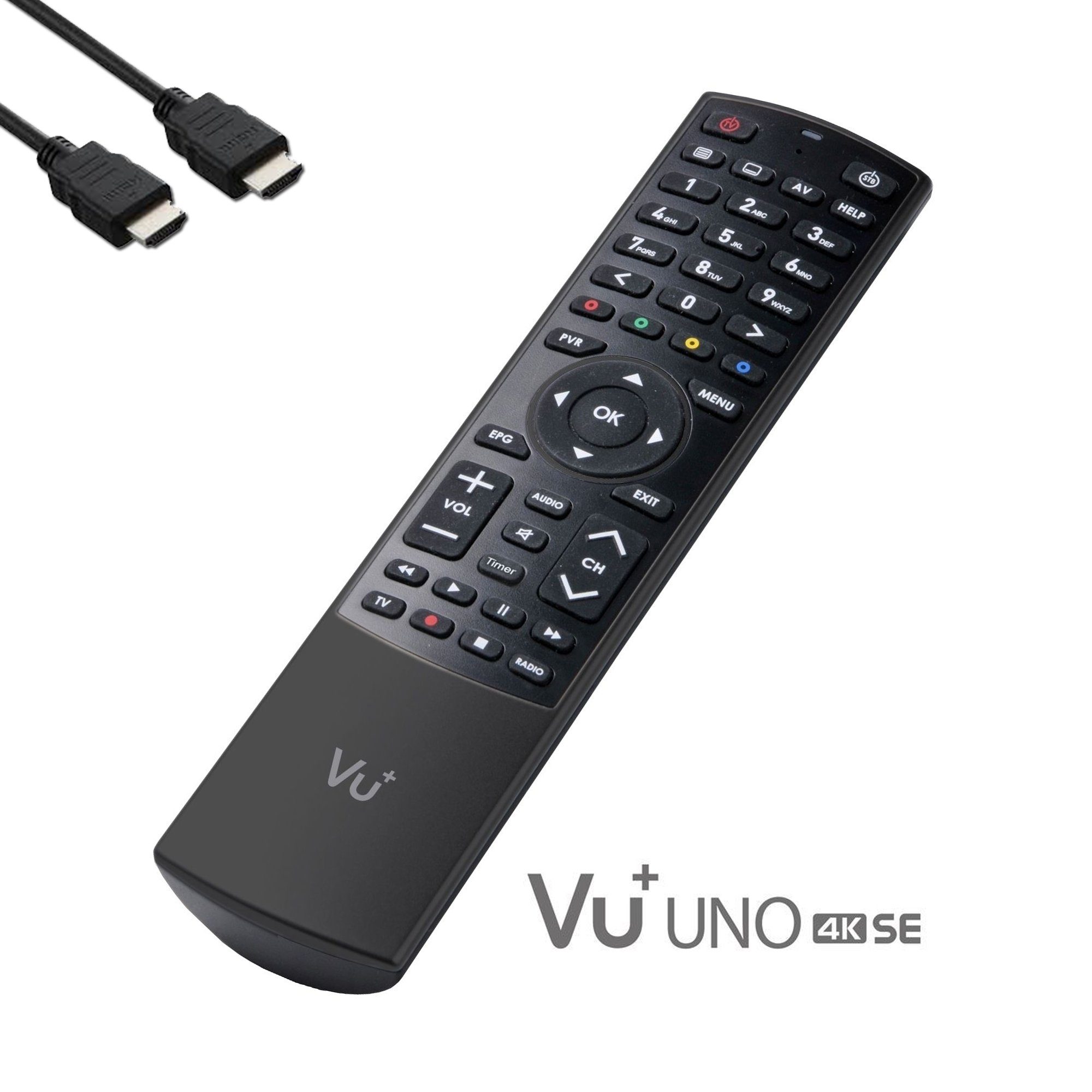 Sat FBC SE 4K VU+ E2 - 1x Tuner SAT-Receiver UNO Twin HDR UHD Receiver Linux VU+ DVB-S2