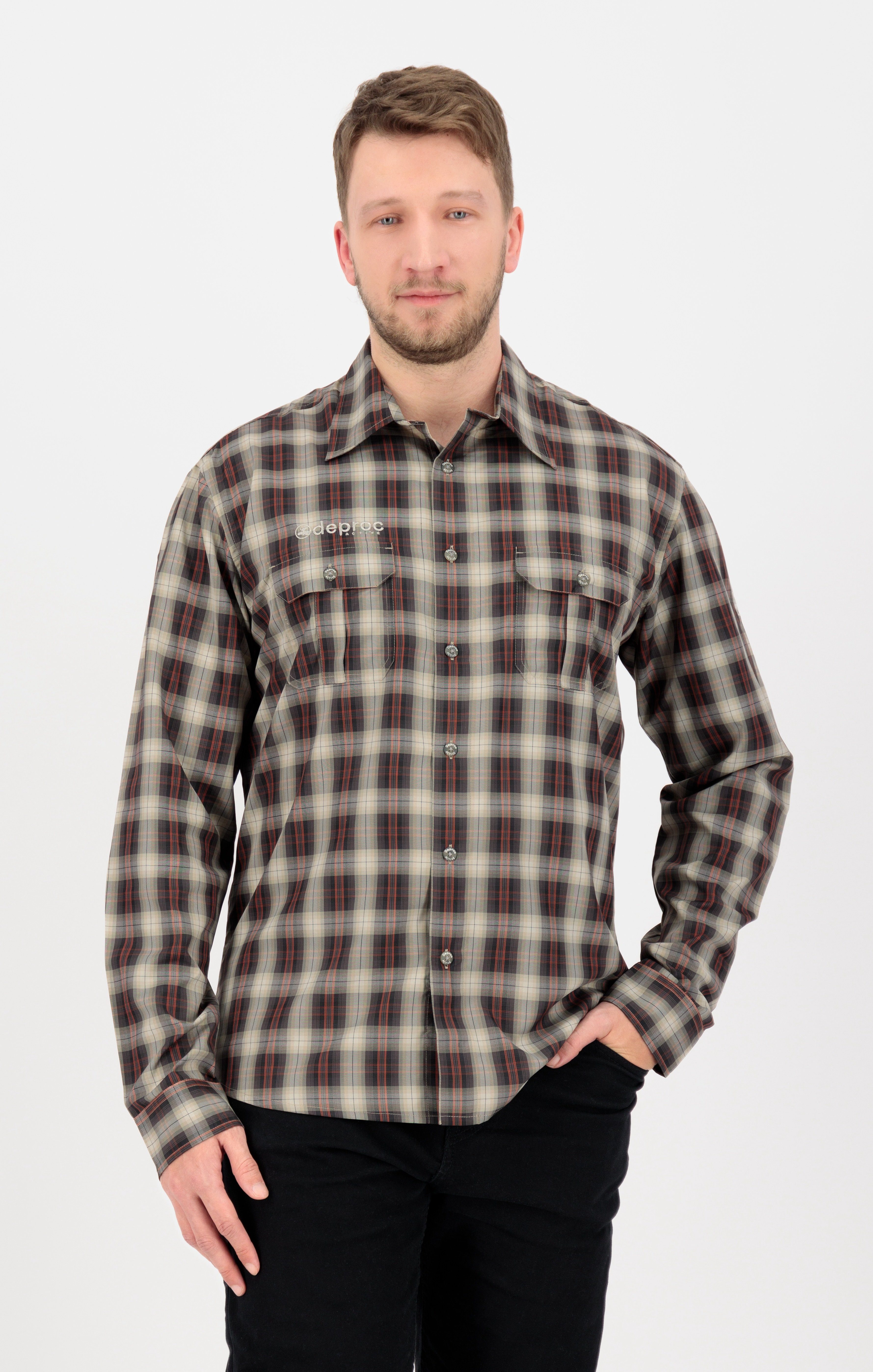 DEPROC Active Outdoorhemd DENVER II Men auch in Großen Größen erhältlich günstig online kaufen