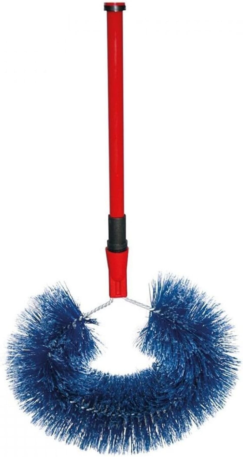 Rival Staubwedel Staubwedel "Staubbiene" mit Teleskopstiel in rot/blau (1-St)