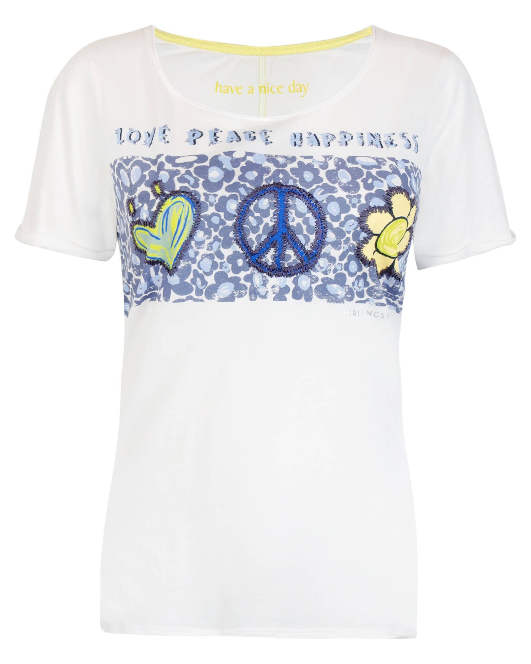 T-Shirt T-Shirt Damen (1-tlg) offwhite Lieblingsstück CHARLINAL 110