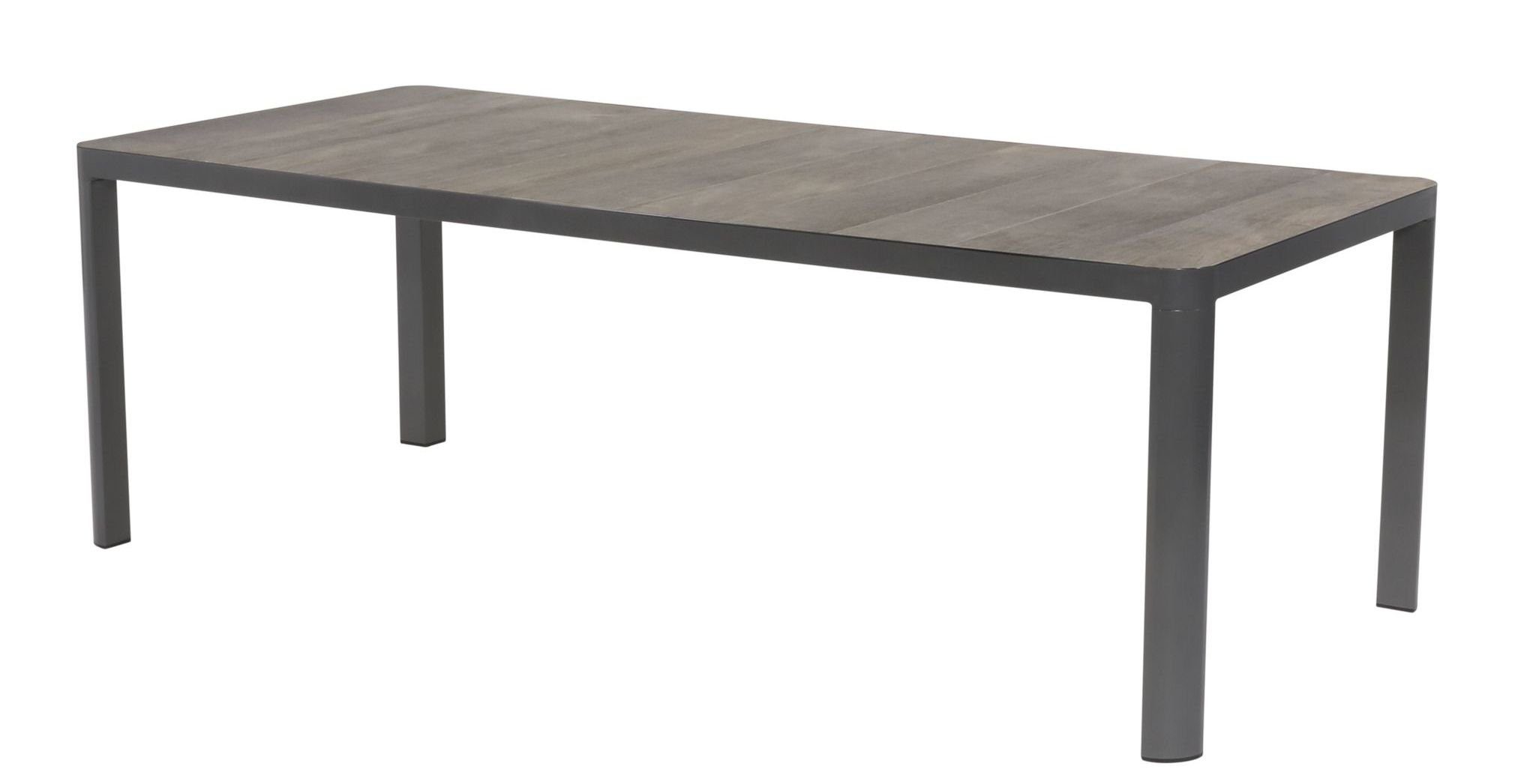 Gartentisch Lesli Living Diningtisch "Castilla Negro" 220x100x74 cm