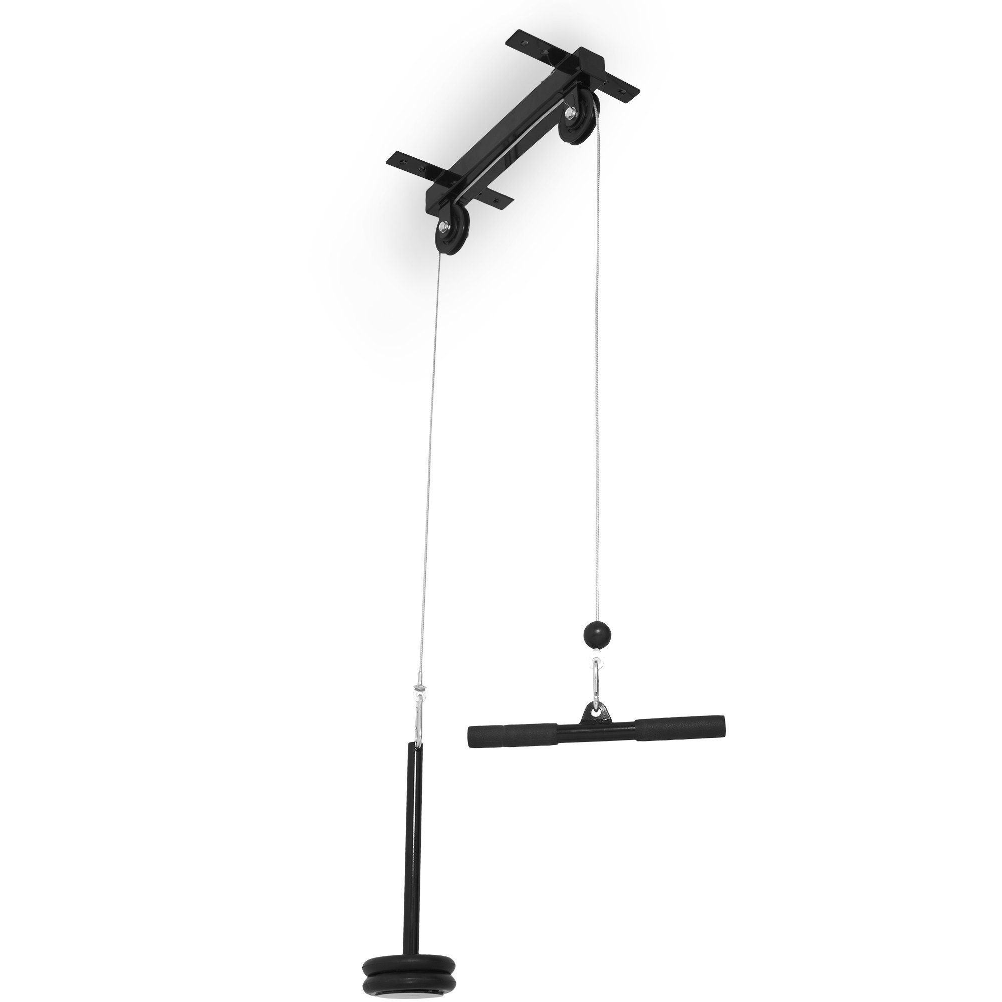 GORILLA SPORTS Trainingsstation Kabelzug - 30/31 mm, Latzug, Seilzug, Unterarmtrainer, Kabelzugstation, (1-tlg)