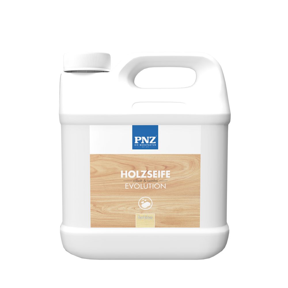 PNZ - Die Manufaktur Holzöl Holzseife evolution, rückfettender Reiniger für alle Hölzer