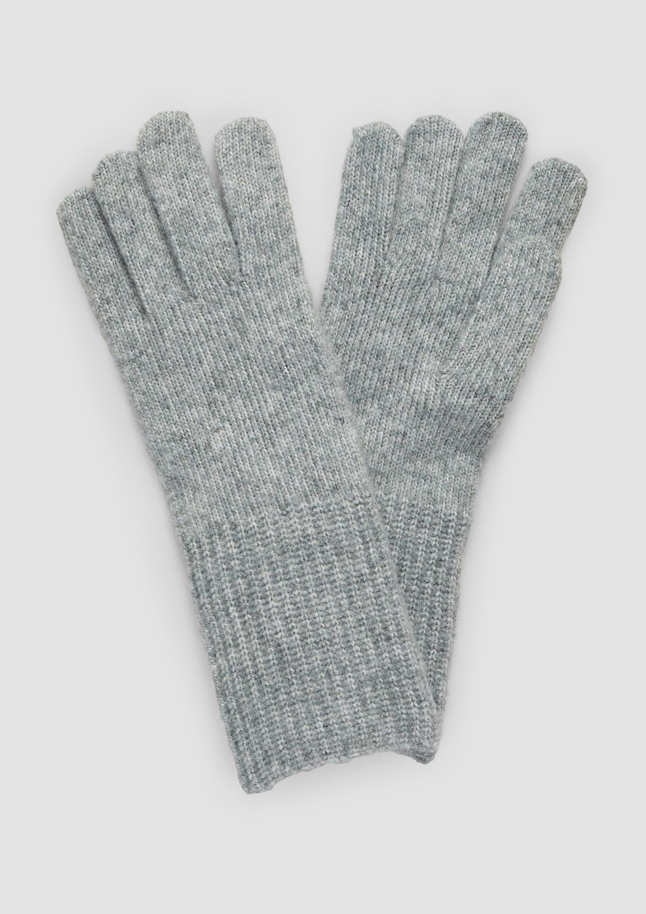 s.Oliver Strickhandschuhe Handschuhe Strickhandschuhe aus Wollmix günstig online kaufen