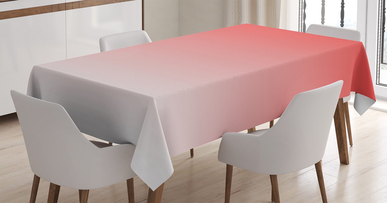 Tischdecke Abakuhaus geeignet Farbfest Außen Für Bereich Klare den Wendekreis Farben, Waschbar Ombre