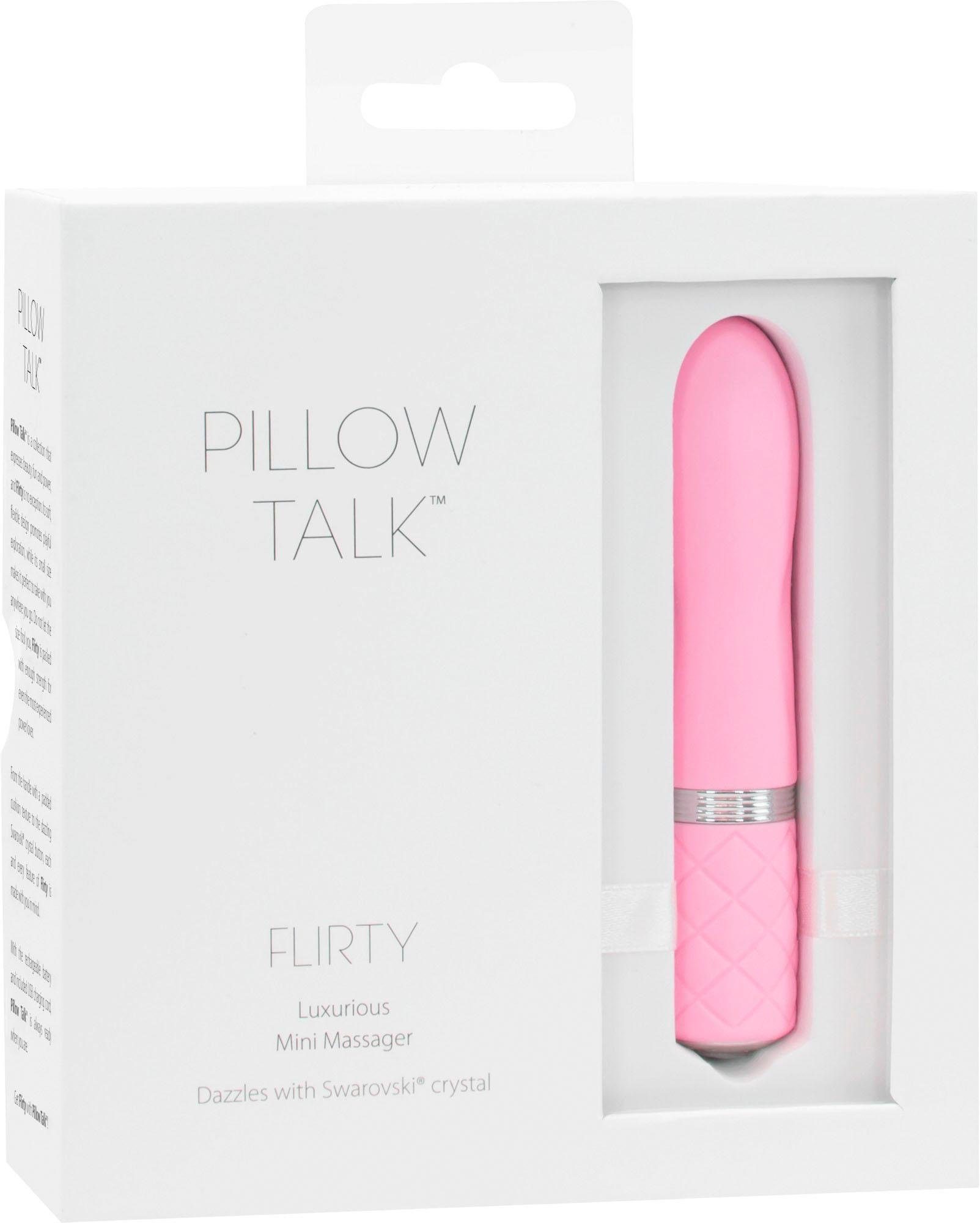 Pillow Pillow Talk Minivibrator Talk Flirty Vibrator rosa