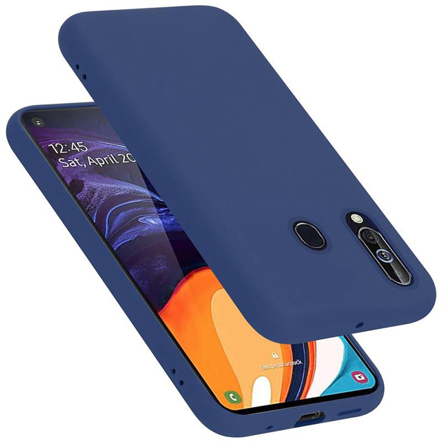 Cadorabo Handyhülle für Samsung Galaxy A60 / M40 Hülle Samsung Galaxy A60 / M40, Flexible Hülle TPU Silikon Schutzhülle Back Cover Case