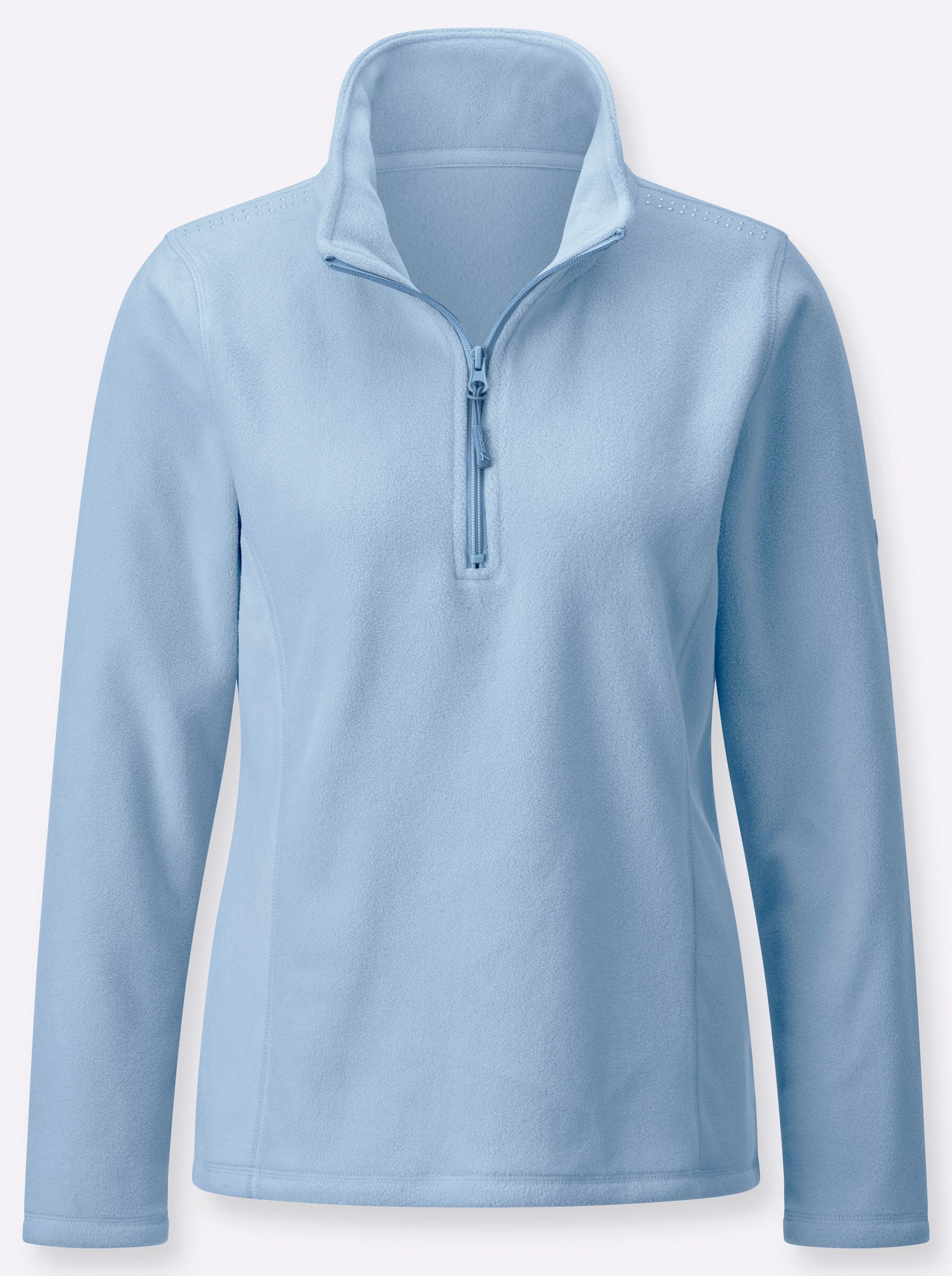 Witt Fleeceshirt Fleece-Shirt Langarm Länge ca. 66 cm – Bild 4 von 4