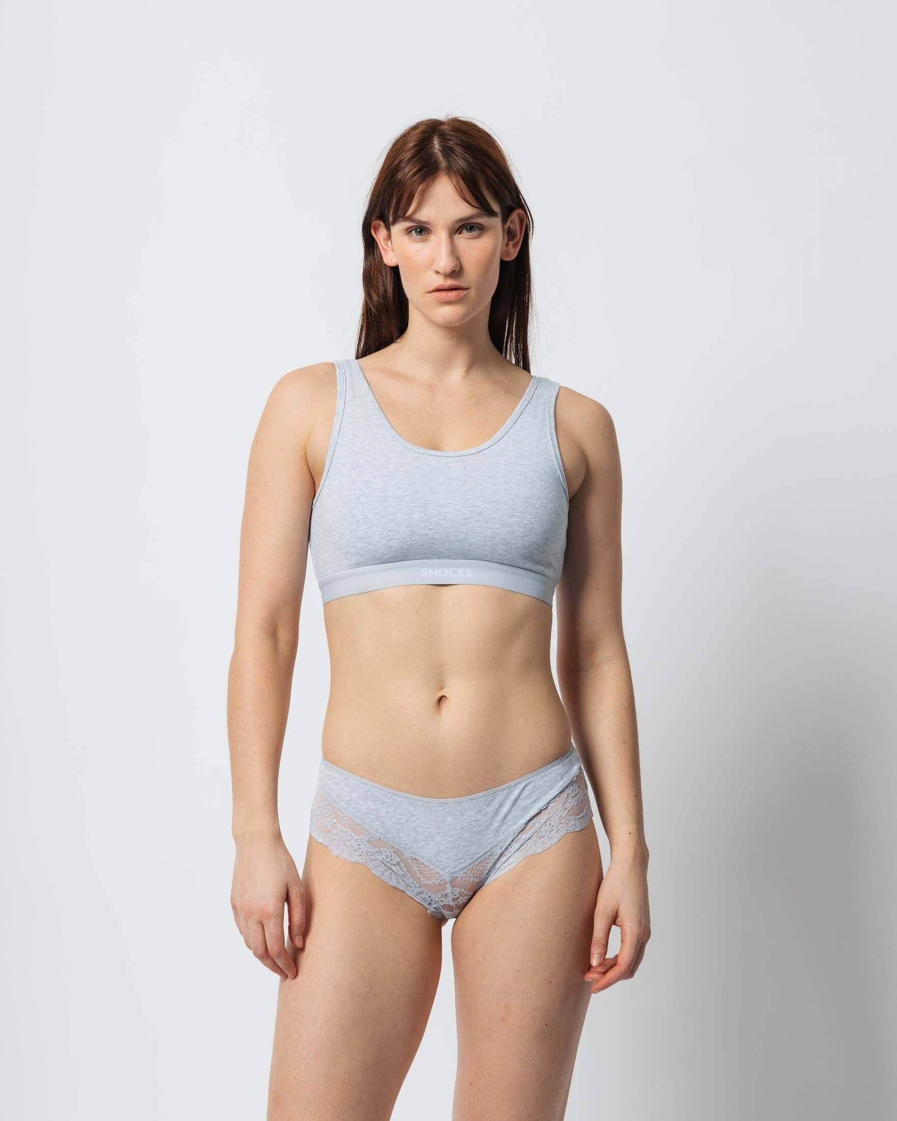 SNOCKS Hipster Panties Damen Unterhose (3-St) mit Spitze, bequem und elegant