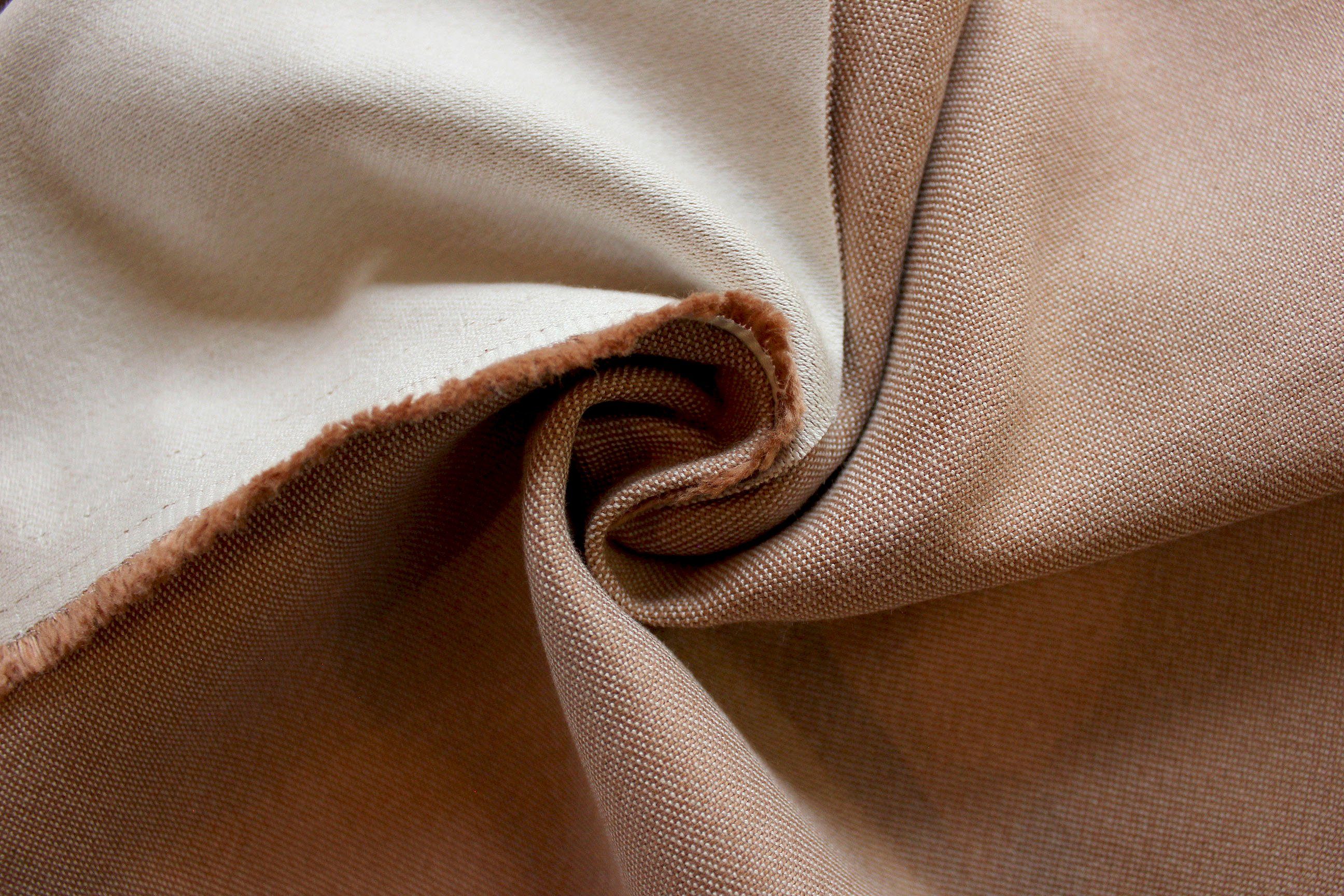blickdicht, nachhaltig Kräuselband Vorhang braun (1 Adam, Jacquard, St), Collection, Uni
