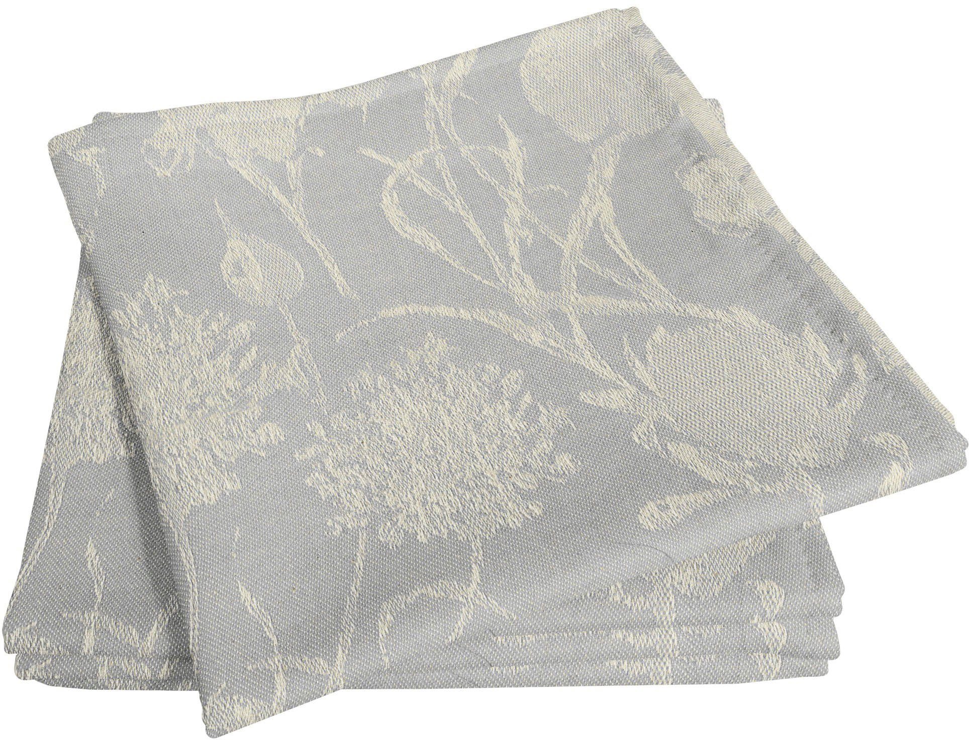 Adam Stoffserviette Flower Cuveé Light, (4 St)
