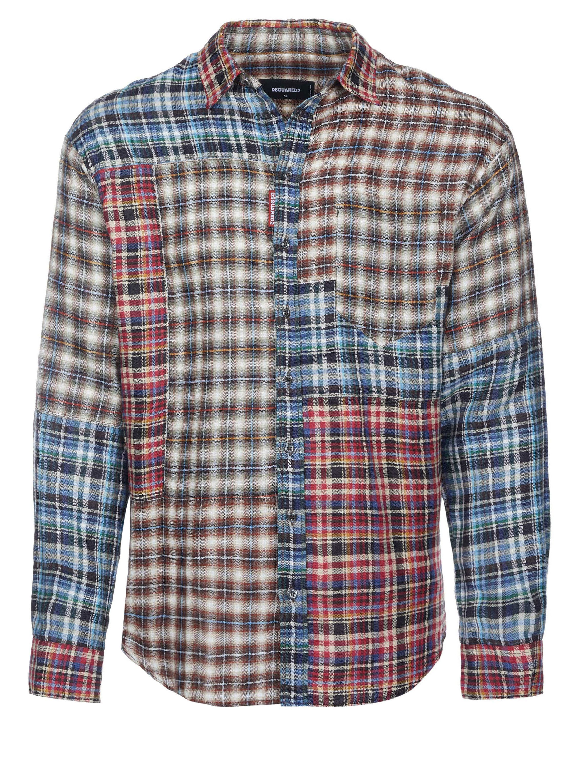 Dsquared2 Outdoorhemd Hemd für Herren (1-tlg)