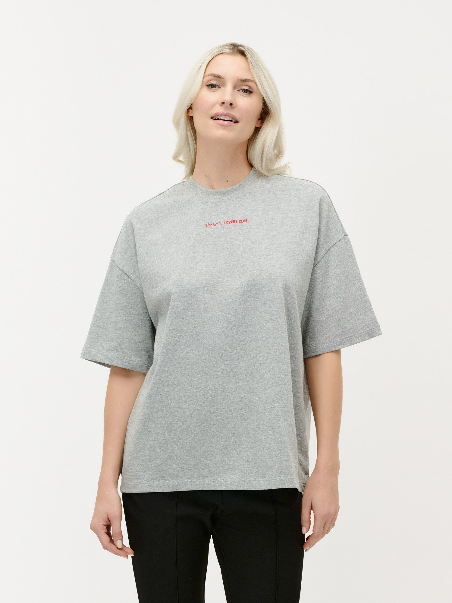 LeGer T-Shirt Lotte, LeGer by Lena Gercke großer Rückenprint, locker geschnitten