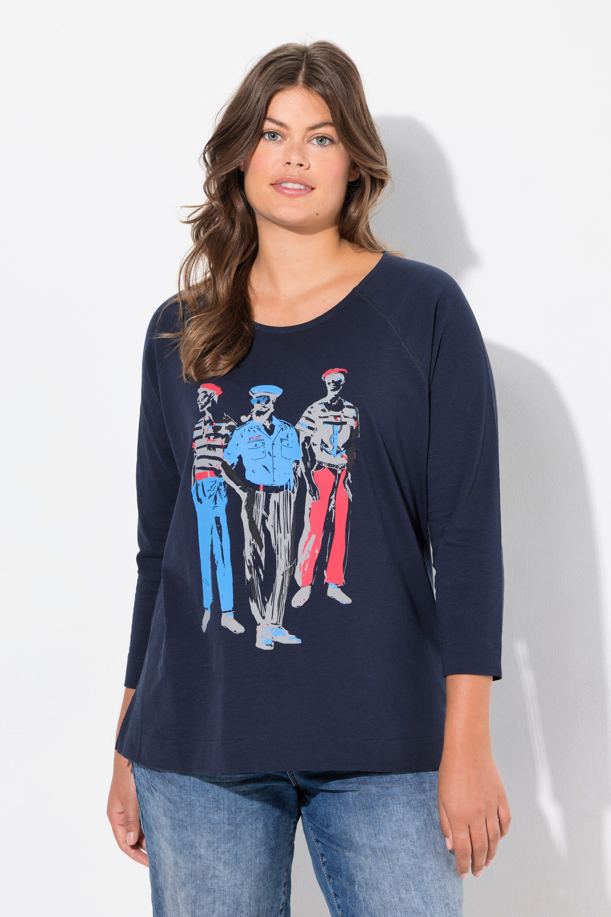 Laurasøn Longsleeve Shirt 3/4 Arm Raglanarm günstig online kaufen