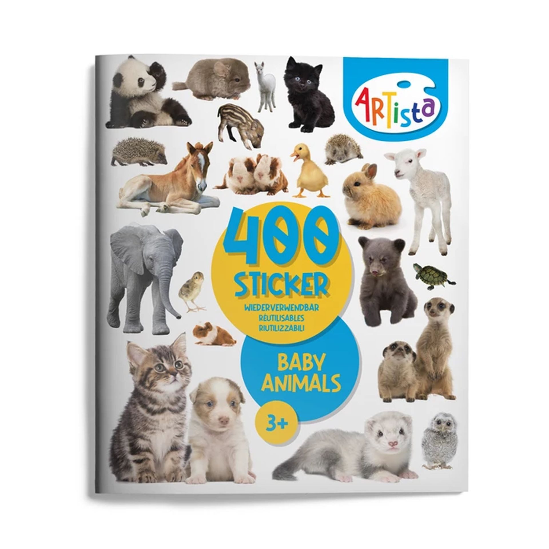 ARTISTA Stickerbuch Stickerbuch Tierbabys (MQ3)