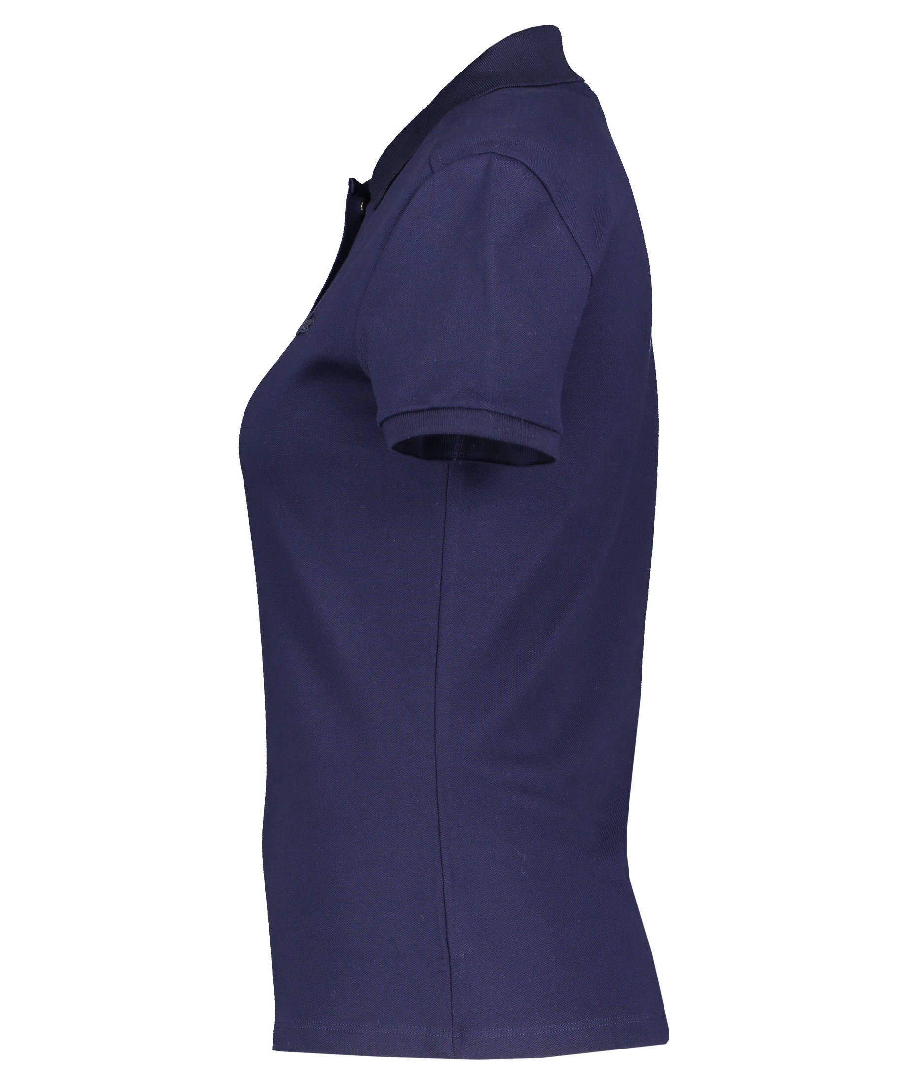 Lacoste Slim Poloshirt Kurzarm Damen marine Poloshirt (52) (1-tlg) Fit