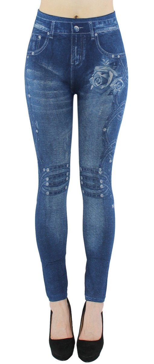 dy_mode Thermoleggings Thermo Leggings Damen Jeggings günstig online kaufen