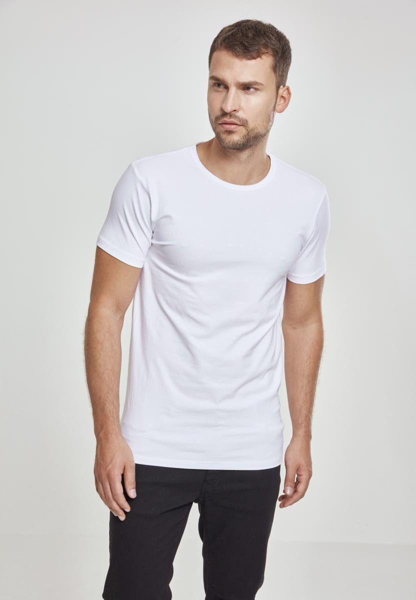 URBAN CLASSICS T-Shirt T-Shirt Fitted Stretch Tee (1-tlg) white
