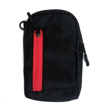 K-S-Trade Handyhülle für Cubot P50, Outdoor Gürteltasche Holster Umhängetasche schwarz Handy Tasche