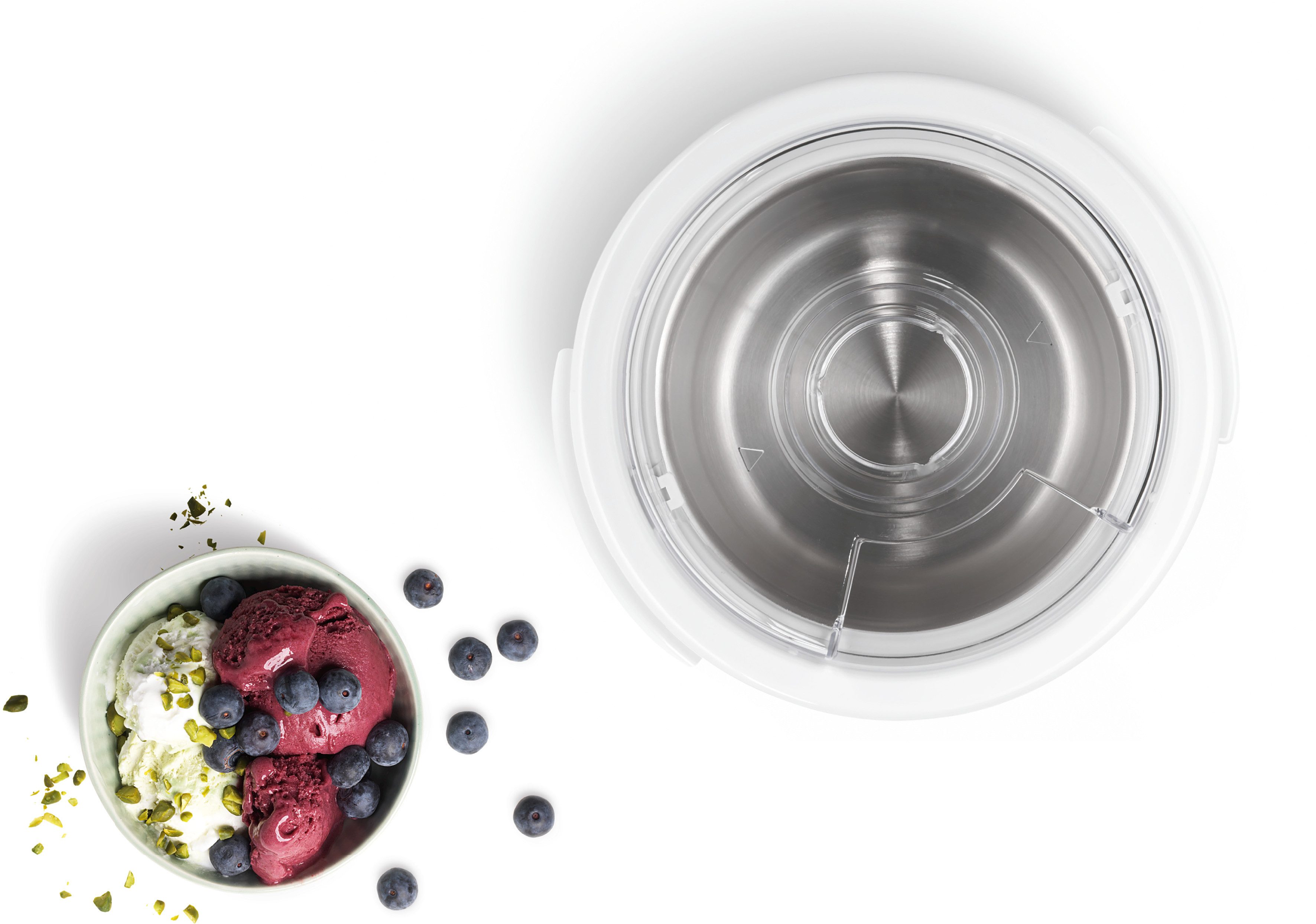 BOSCH Eisbereiteraufsatz MUZ9EB1, Zubehör für alle Bosch OptiMUM Küchenmachinen MUM9