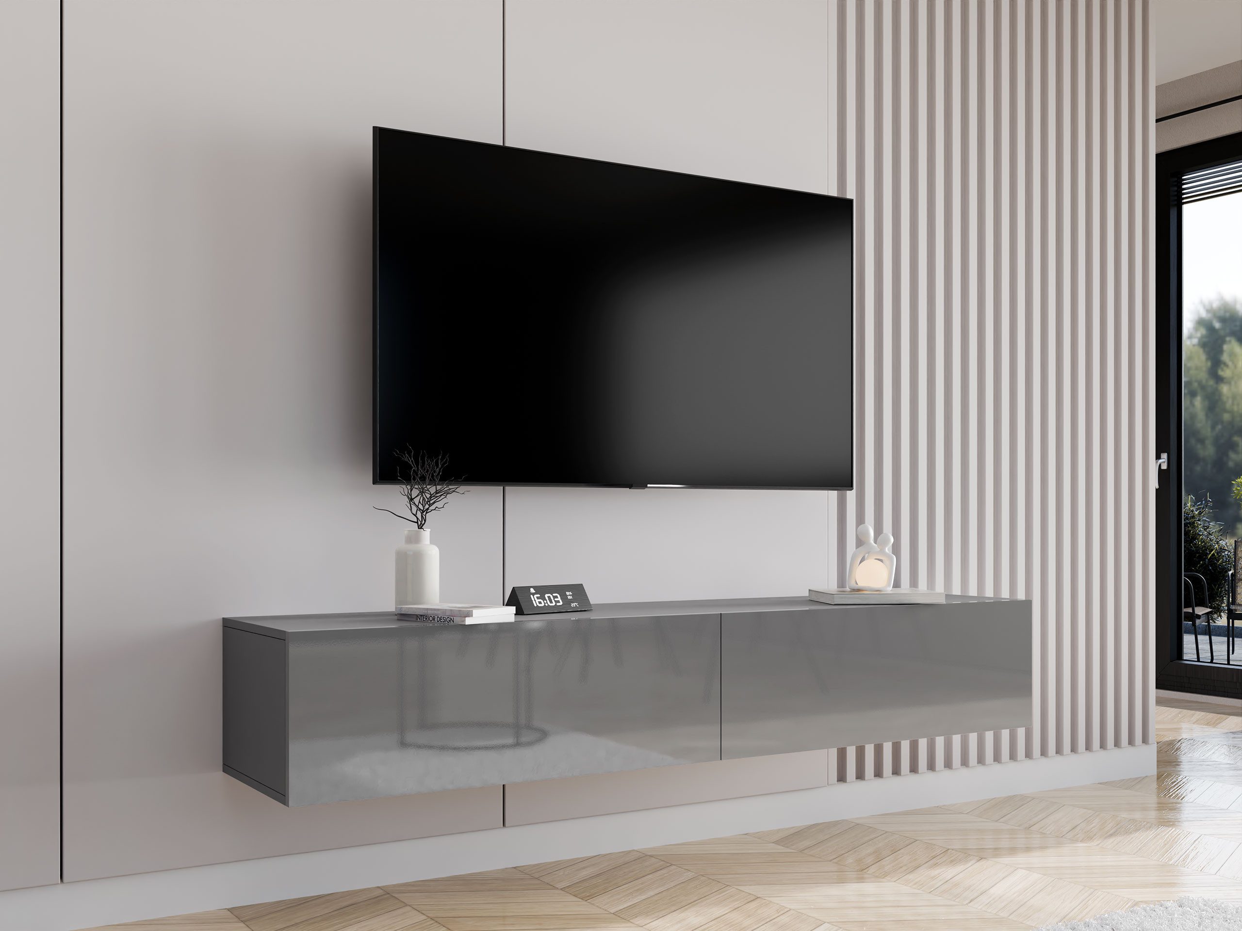 MIRJAN24 TV-Schrank Vigo 180 (mit zwei günstig online kaufen