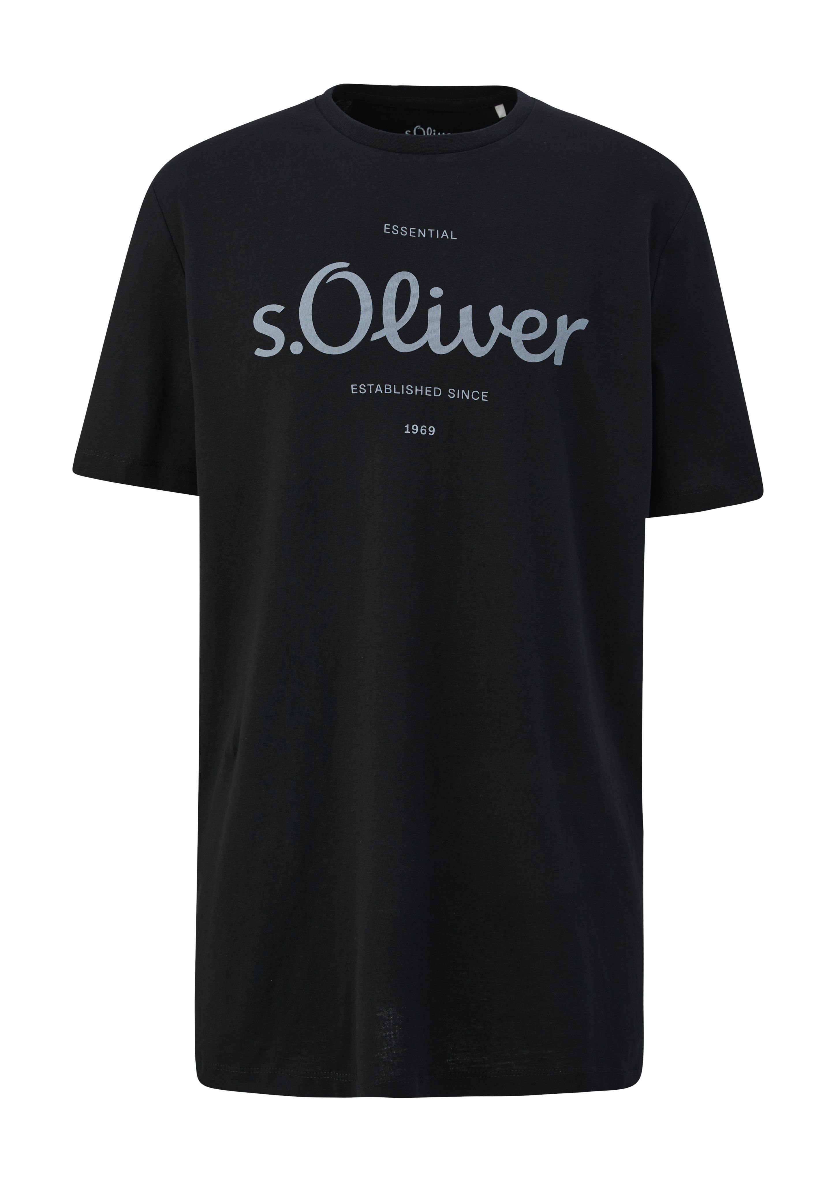 s.Oliver Langarm-Poloshirt