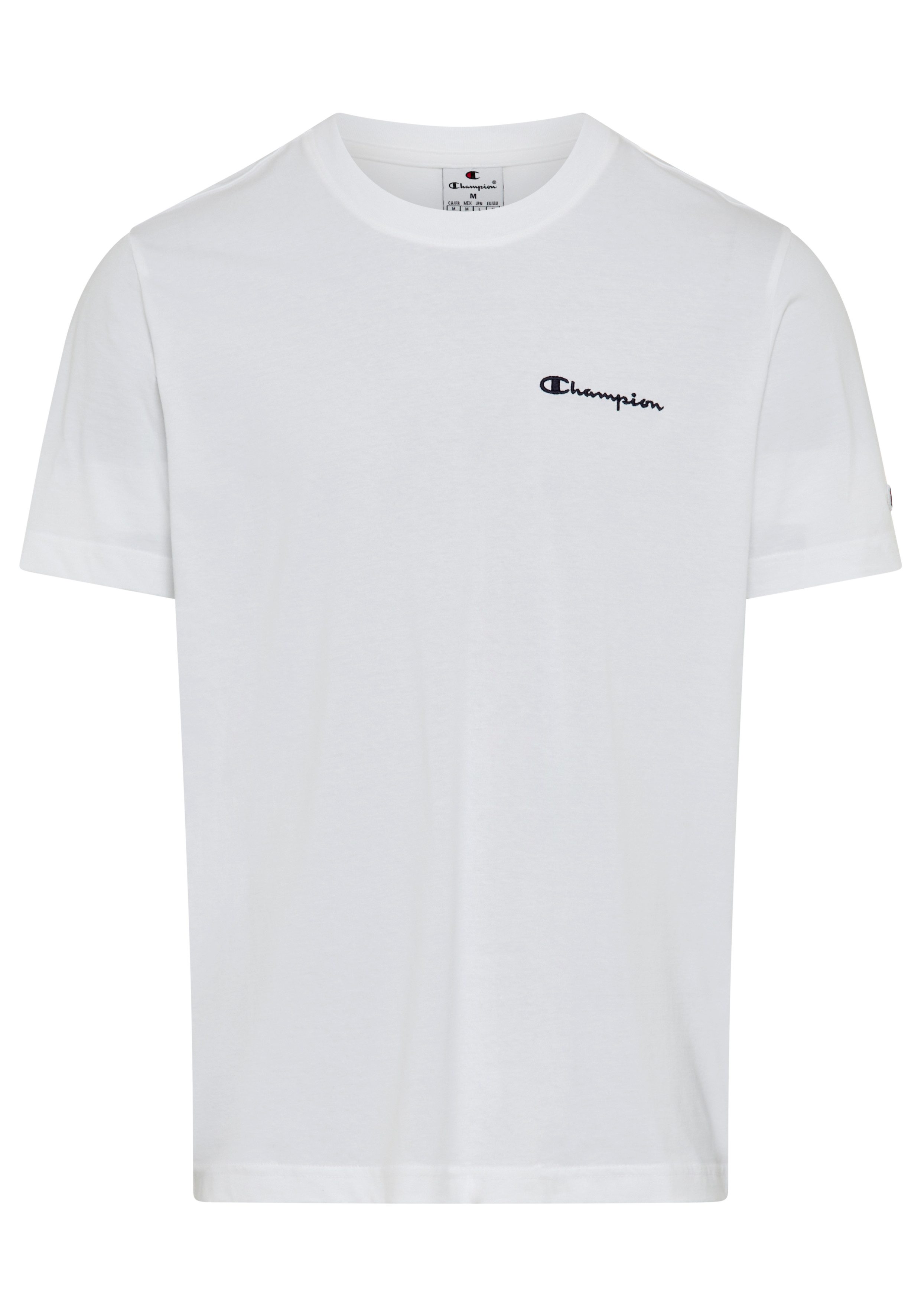 Champion T-Shirt ICONS CONTRAST SS Tee Kurzarm, mit Rundhalsausschnitt, aus Baumwolle, sportlicher Schnitt – Bild 4 von 5