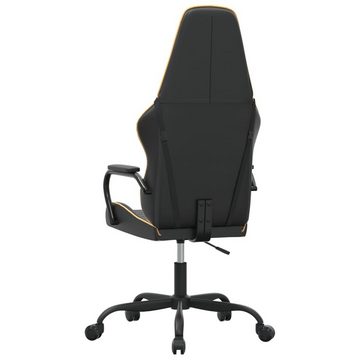 vidaXL Gaming-Stuhl Gaming-Stuhl Schwarz und Golden Kunstleder (1 St)