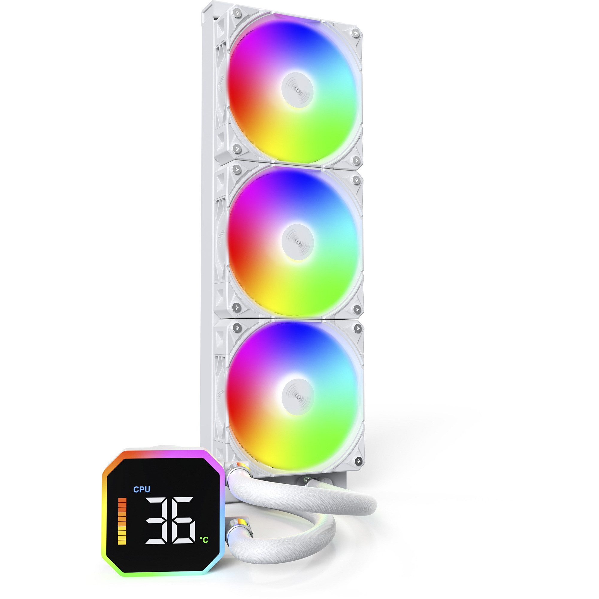 MONTECH CPU Kühler Montech HyperFlow Digital 360, Wasserkühlung