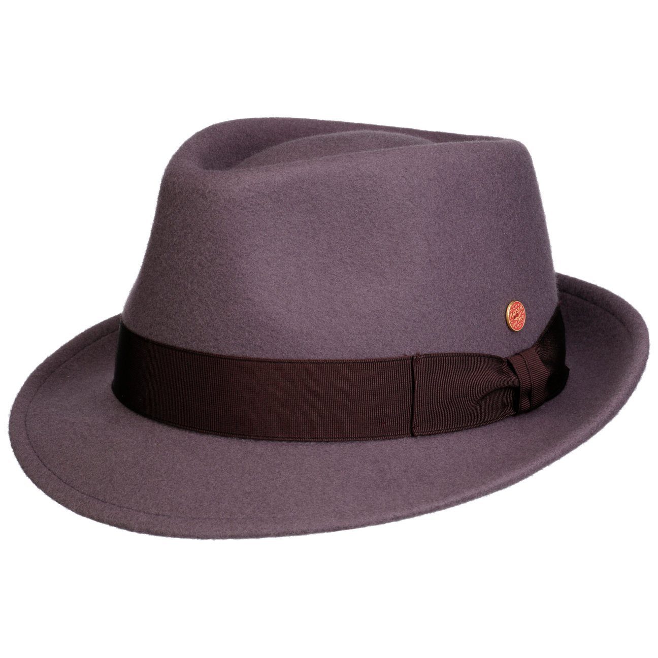 Mayser Trilby (1-St) Wollfilzhut mit Ripsband, Made in the EU