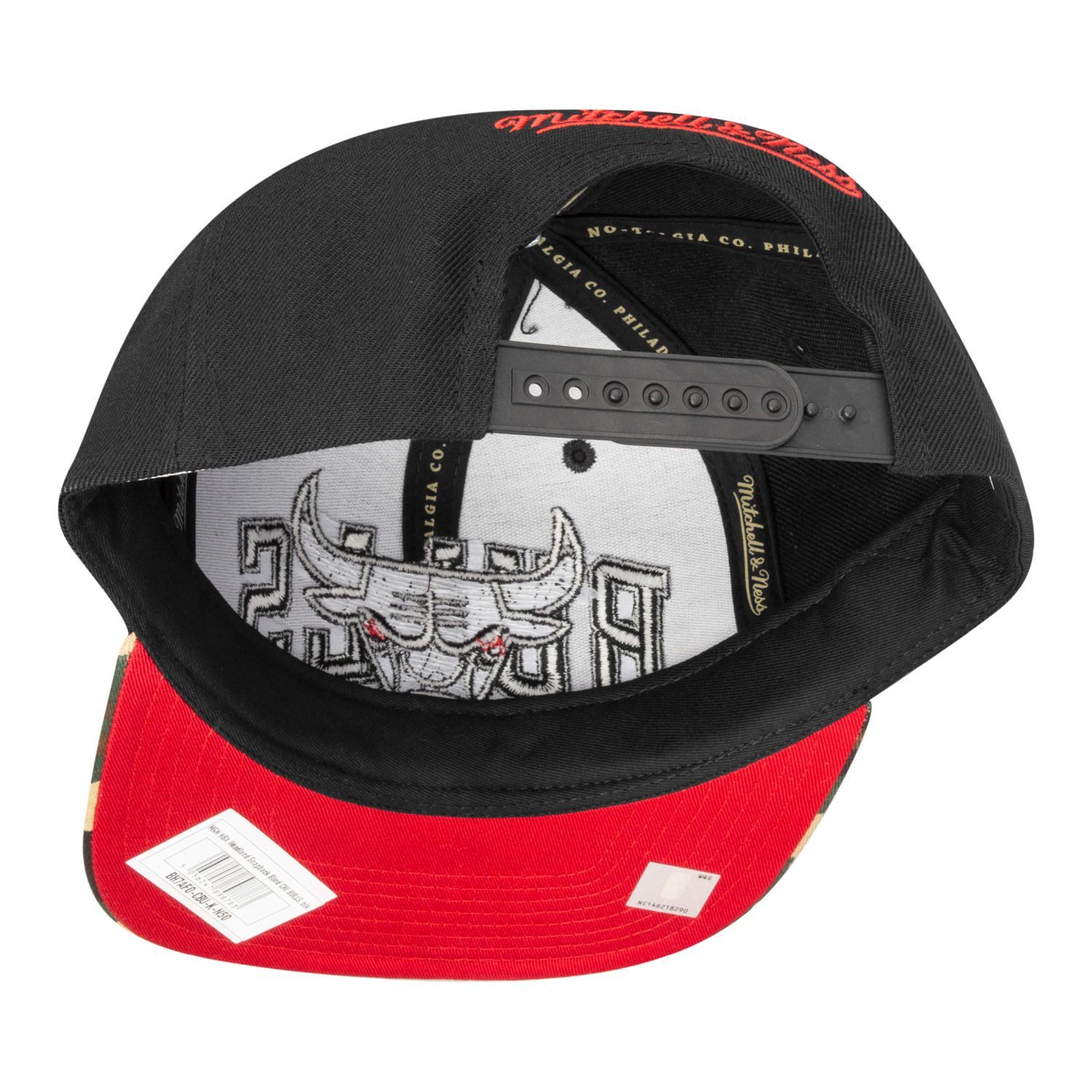 Mitchell & Ness Snapback Cap WOODLAND Chicago Bulls