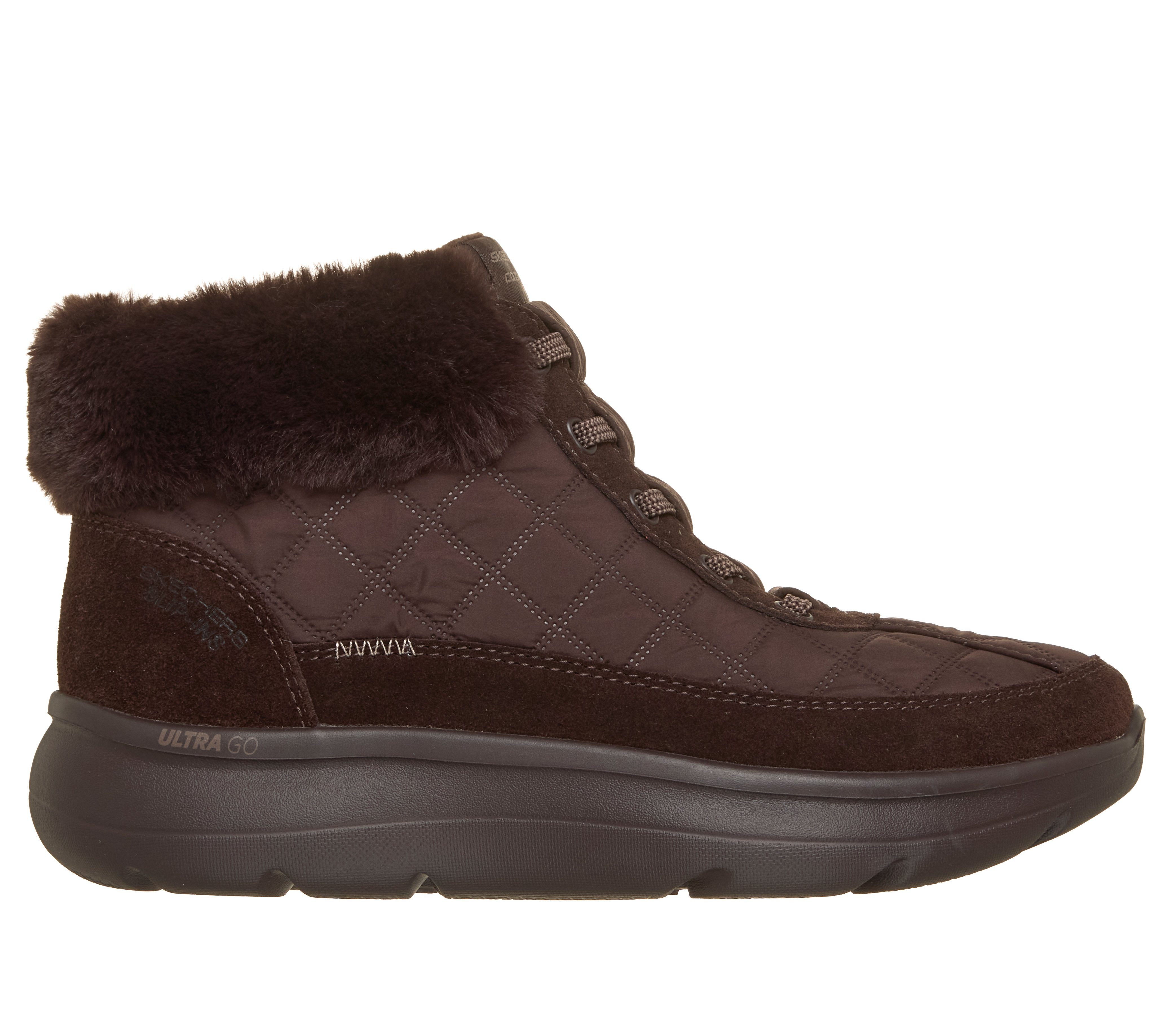 Skechers ON-THE-GO ENCORE-MAISIE Winterstiefelette Boots, elastischen Schnürsenkeln, Skechers Hands Free Slip-ins® – Bild 4 von 5