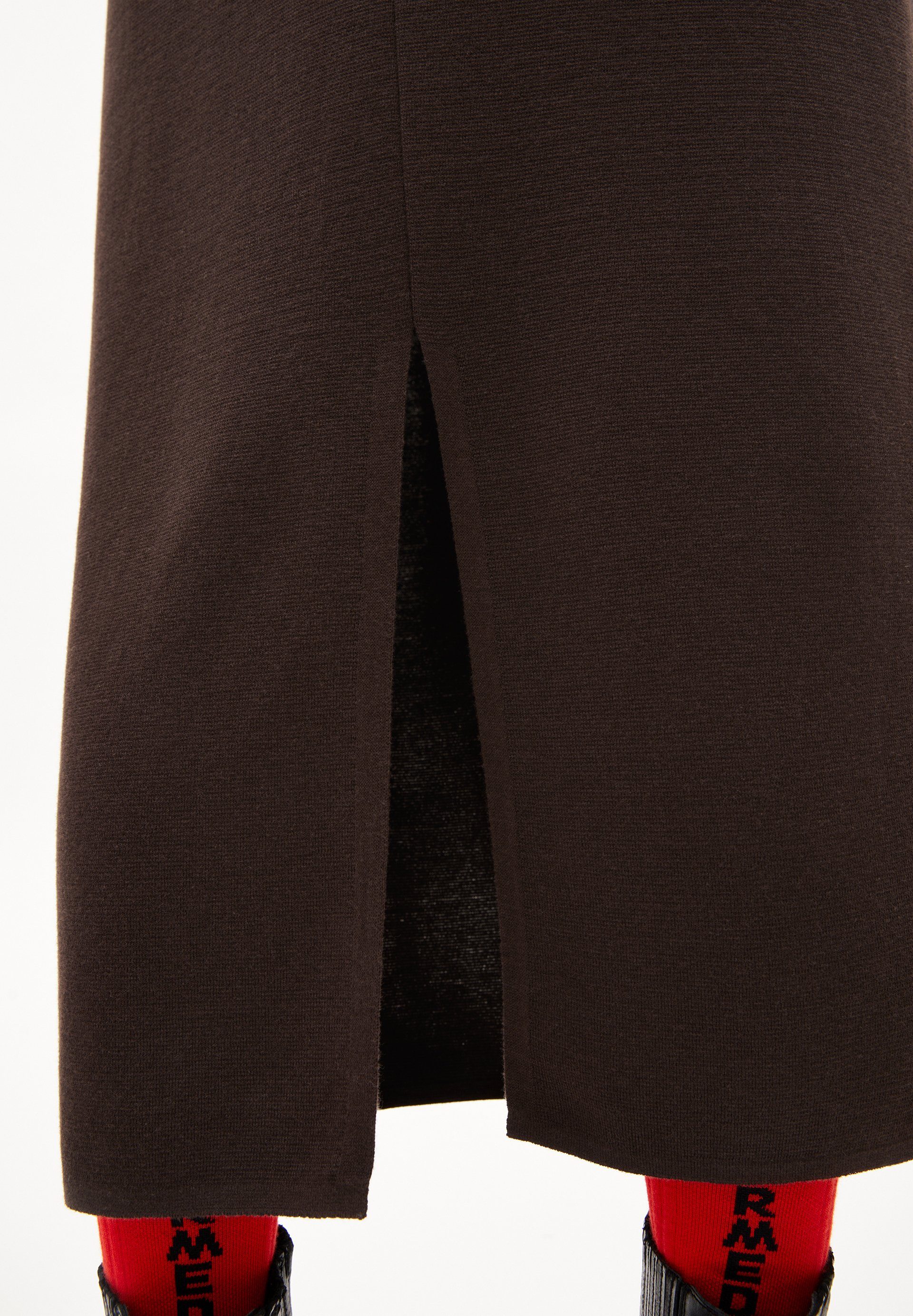 Armedangels Maxirock MILANAAS (1-tlg., Slim Fit) Strickrock Slim Fit aus TENCEL™ Lyocell Mix
